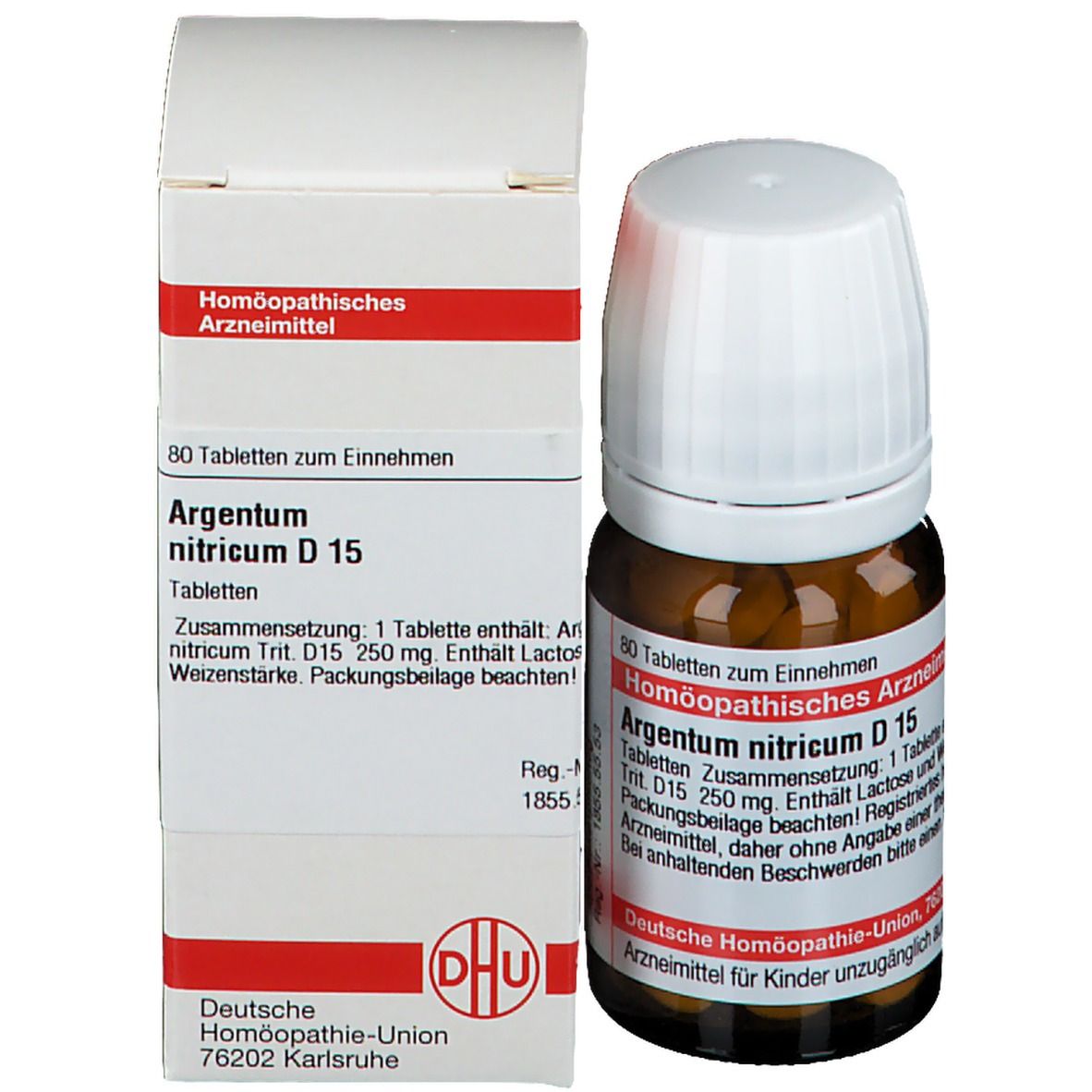 DHU Argentum Nitricum D15