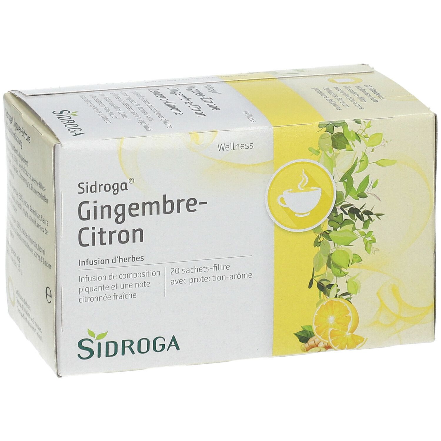 Sidroga® Wellness Ingwer-Zitrone
