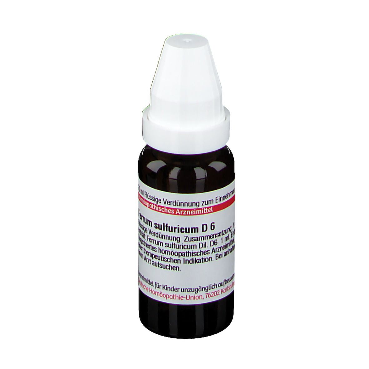 DHU Ferrum Sulfuricum D6