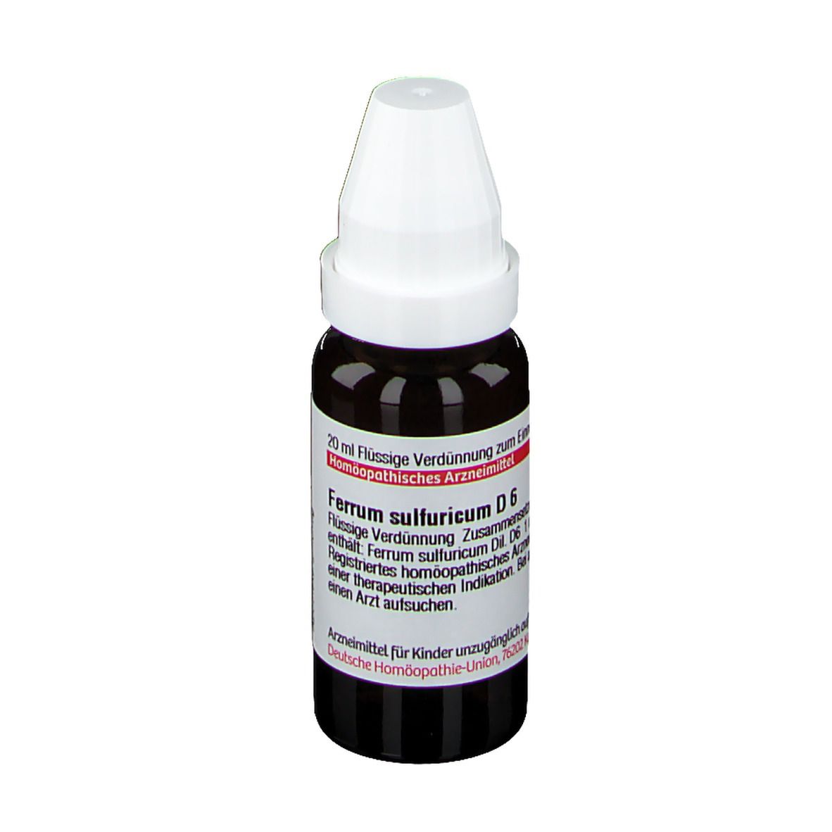 DHU Ferrum Sulfuricum D6