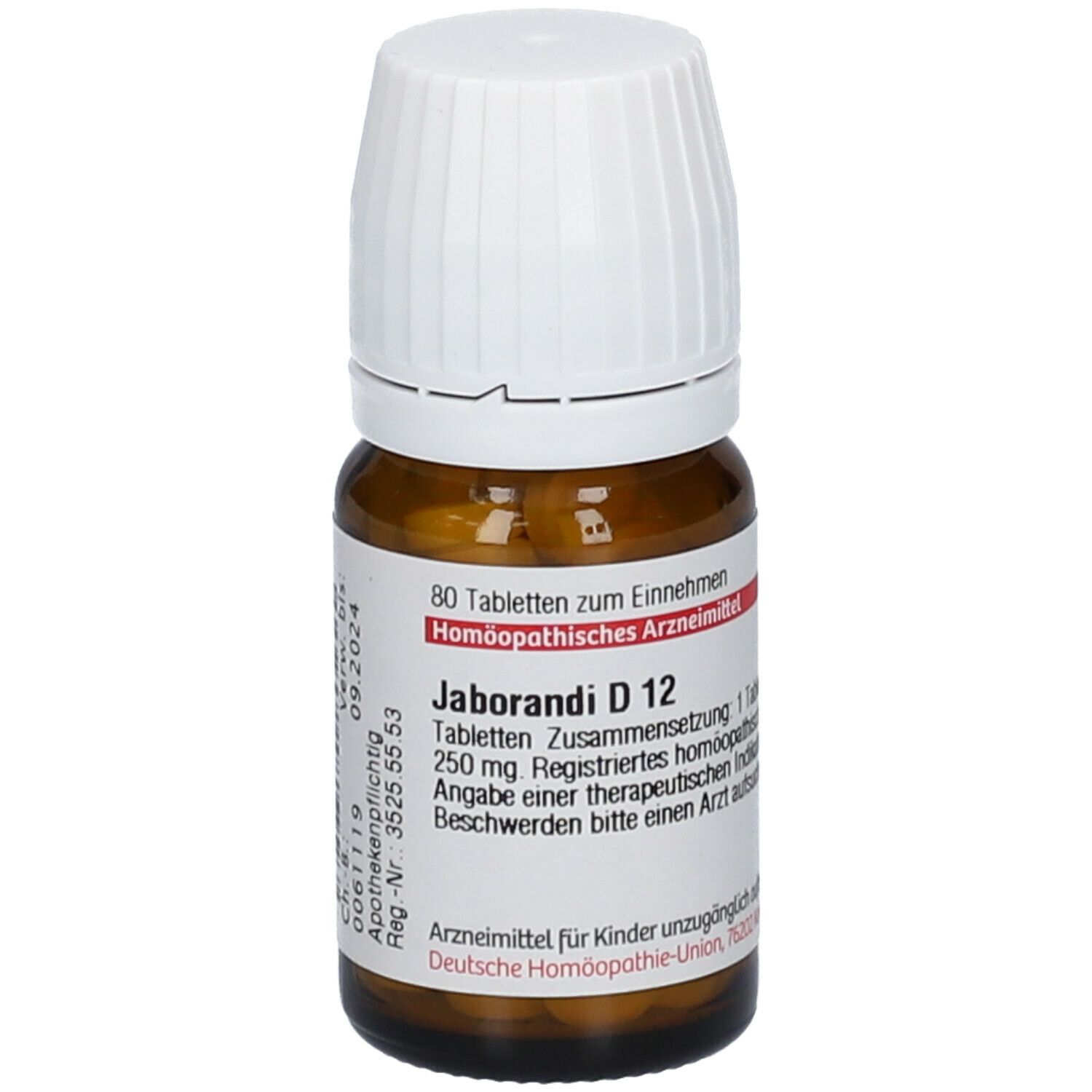 Jaborandi D 12 Tabletten 80 St