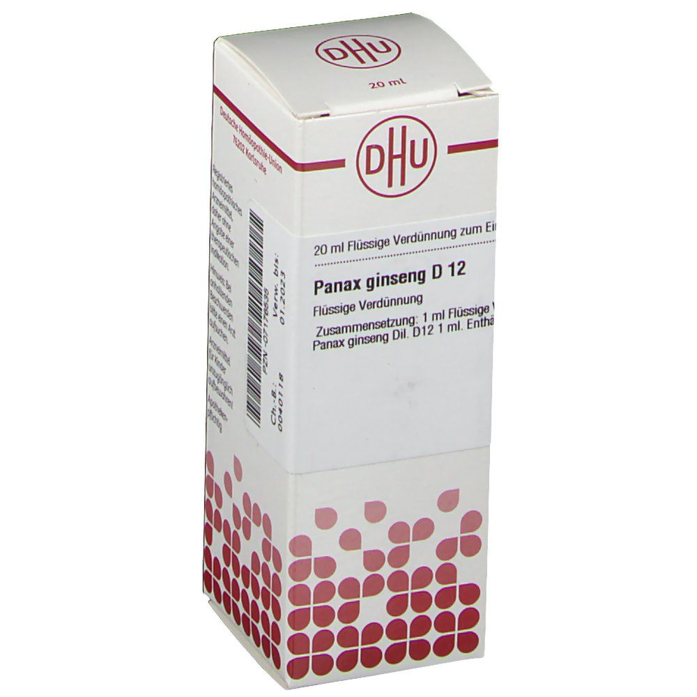 DHU Panax Ginseng D12