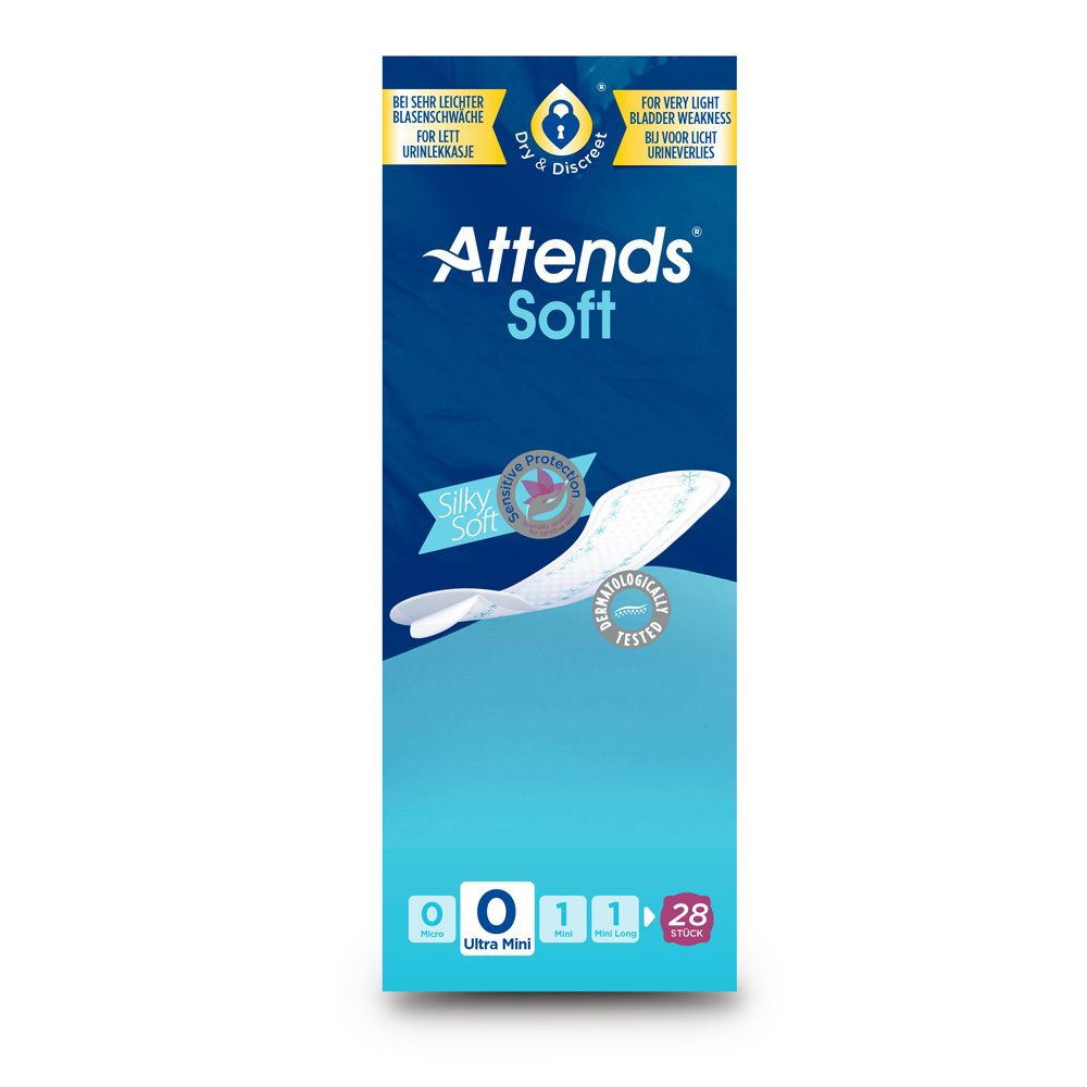 Attends Soft 0 ultra mini Einlagen anatomisch