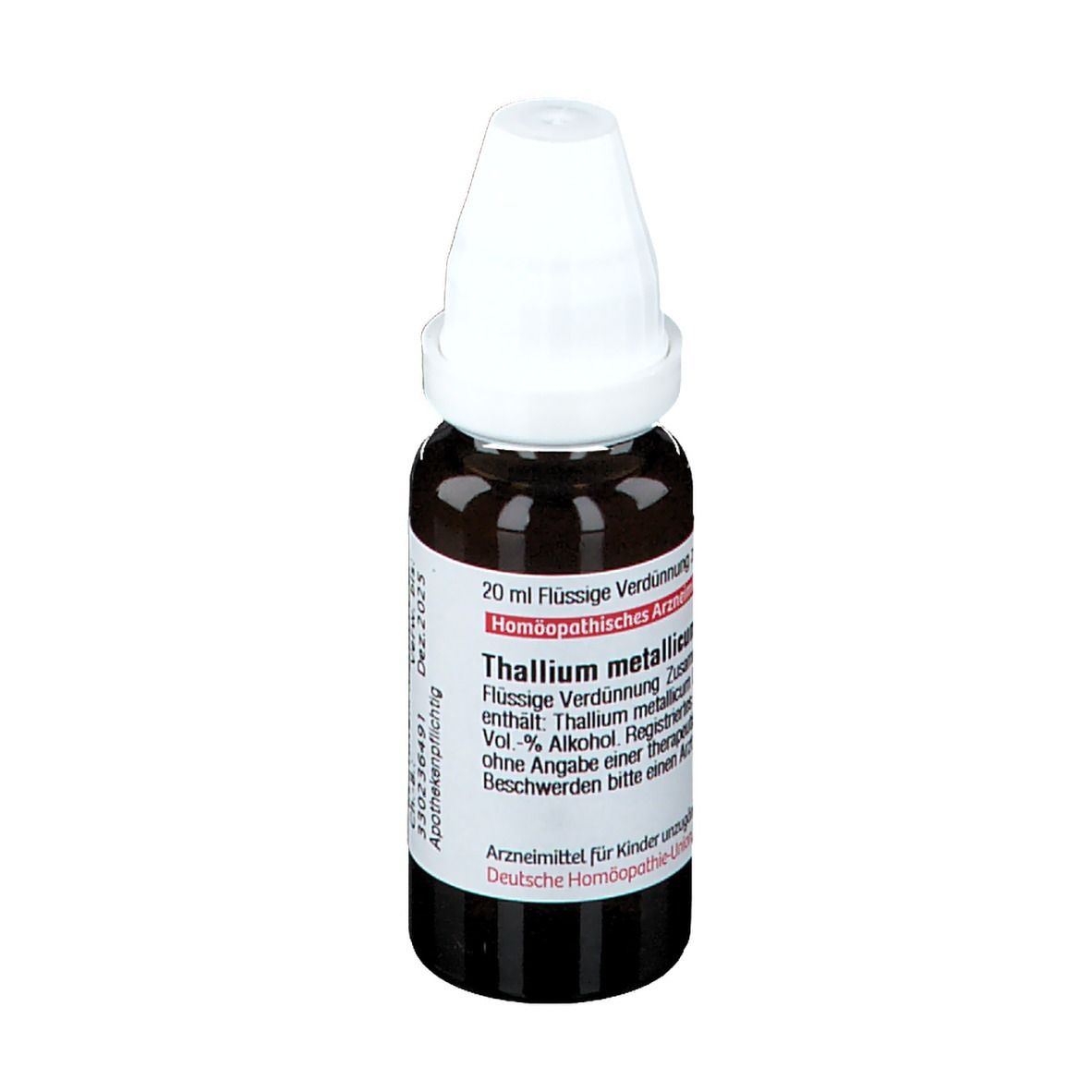 DHU Thallium metallicum D30