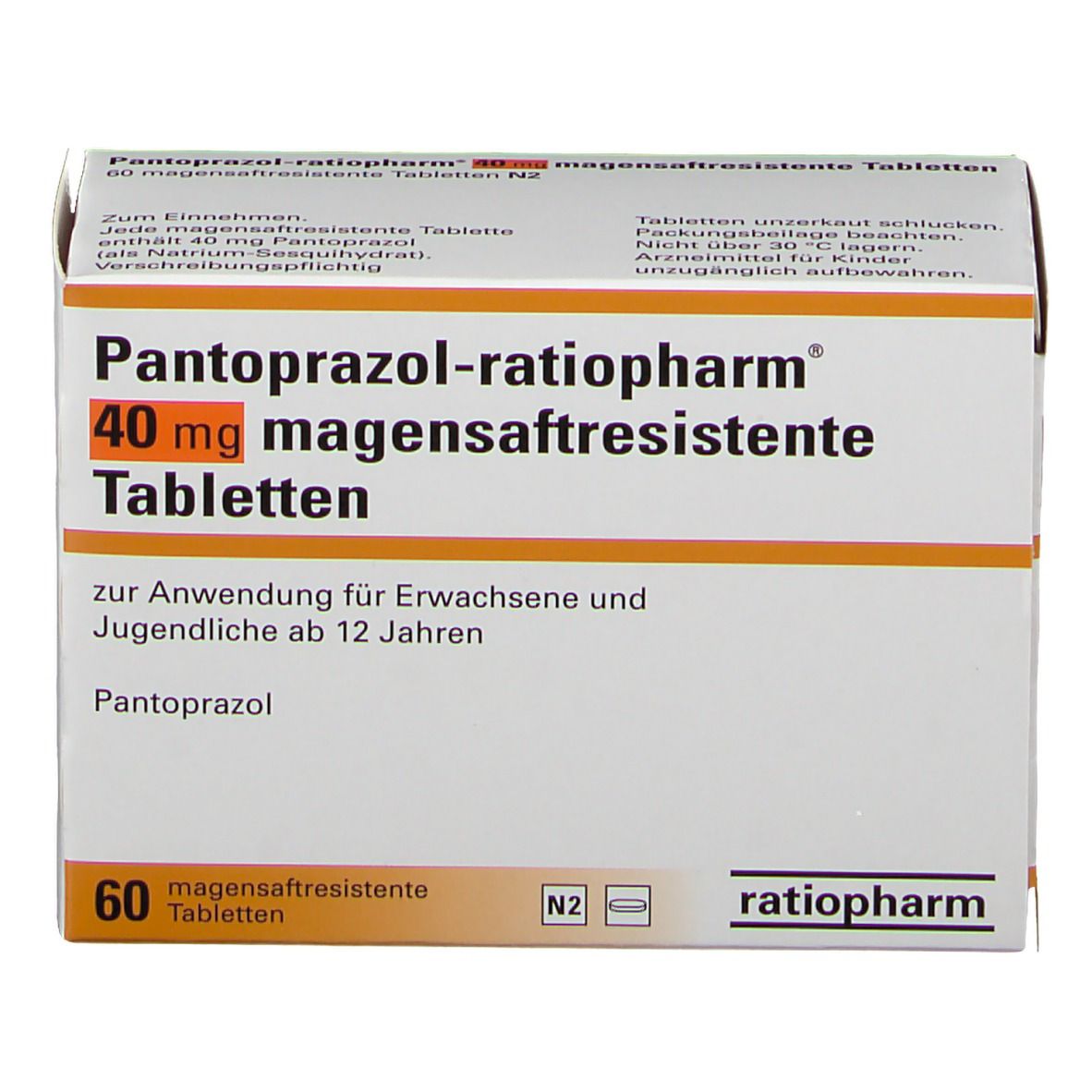 Pantoprazol-ratiopharm® 40 mg