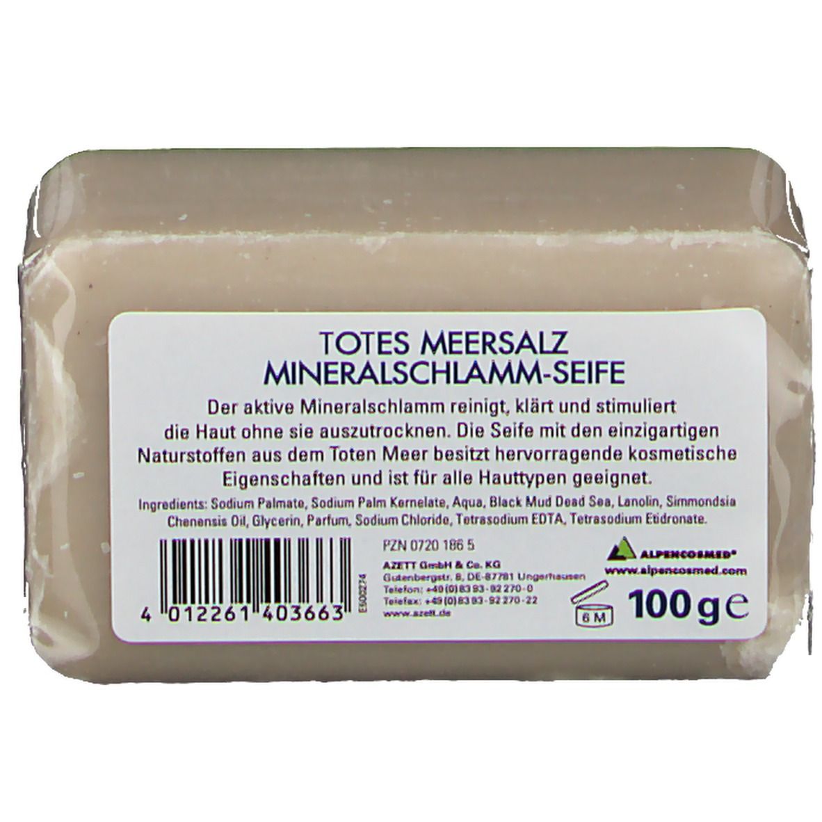 TOTES MEER Mineralschlamm-Seife