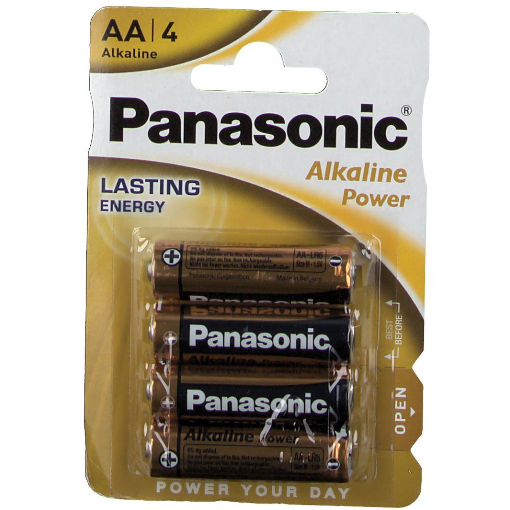 Panasonic Batterien AA Alkaline Power