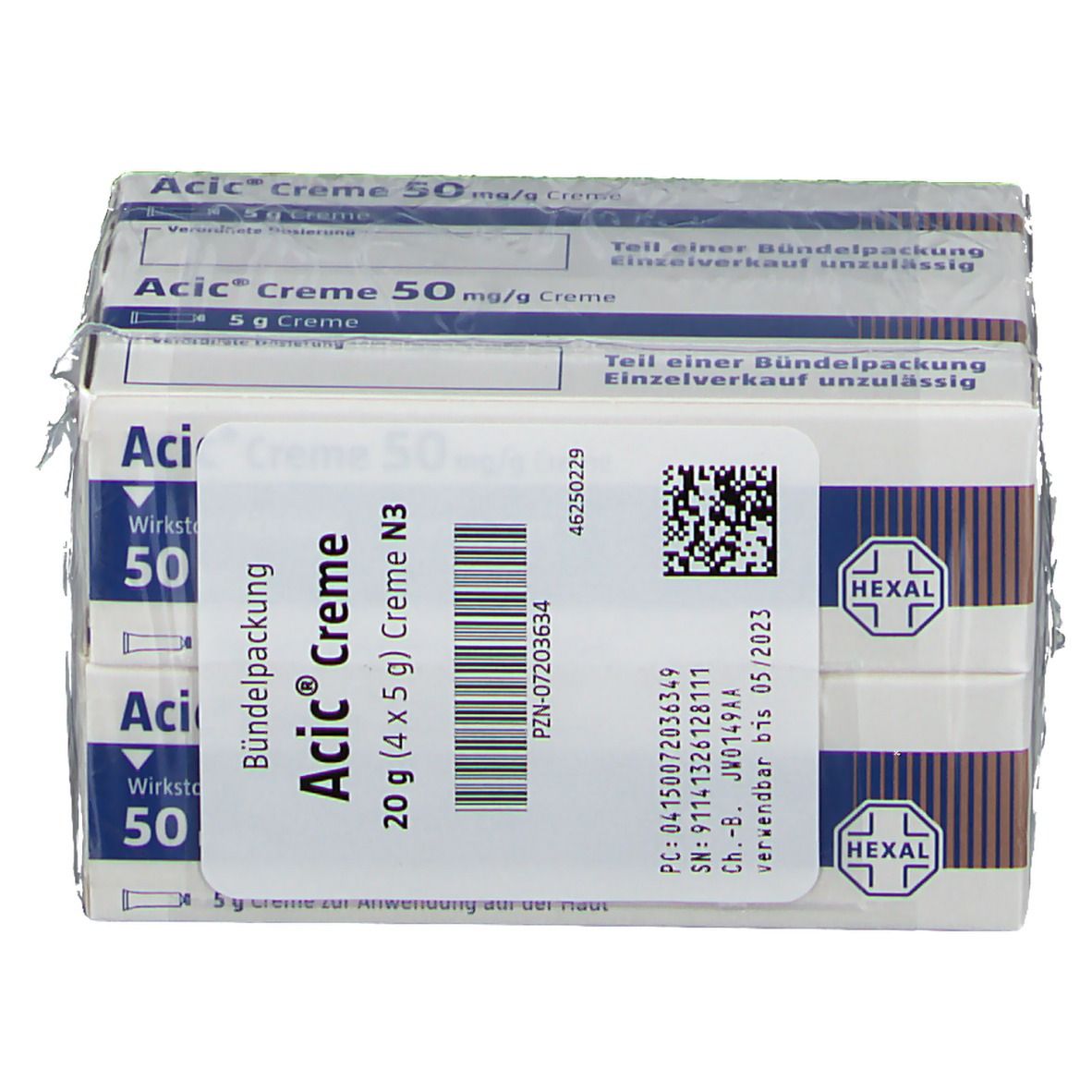 Acic® Creme 50 mg/g