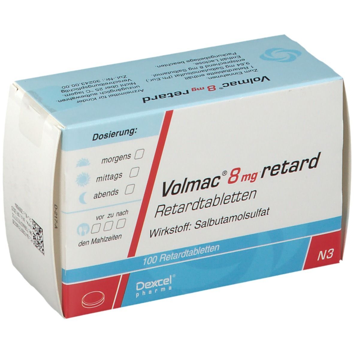 Volmac® 8 mg retard