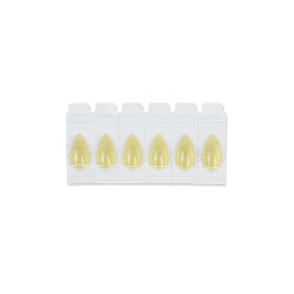 Einzeln verpackte Zäpfchen Nene-Lax® 0.5 in einer Blisterpackung.