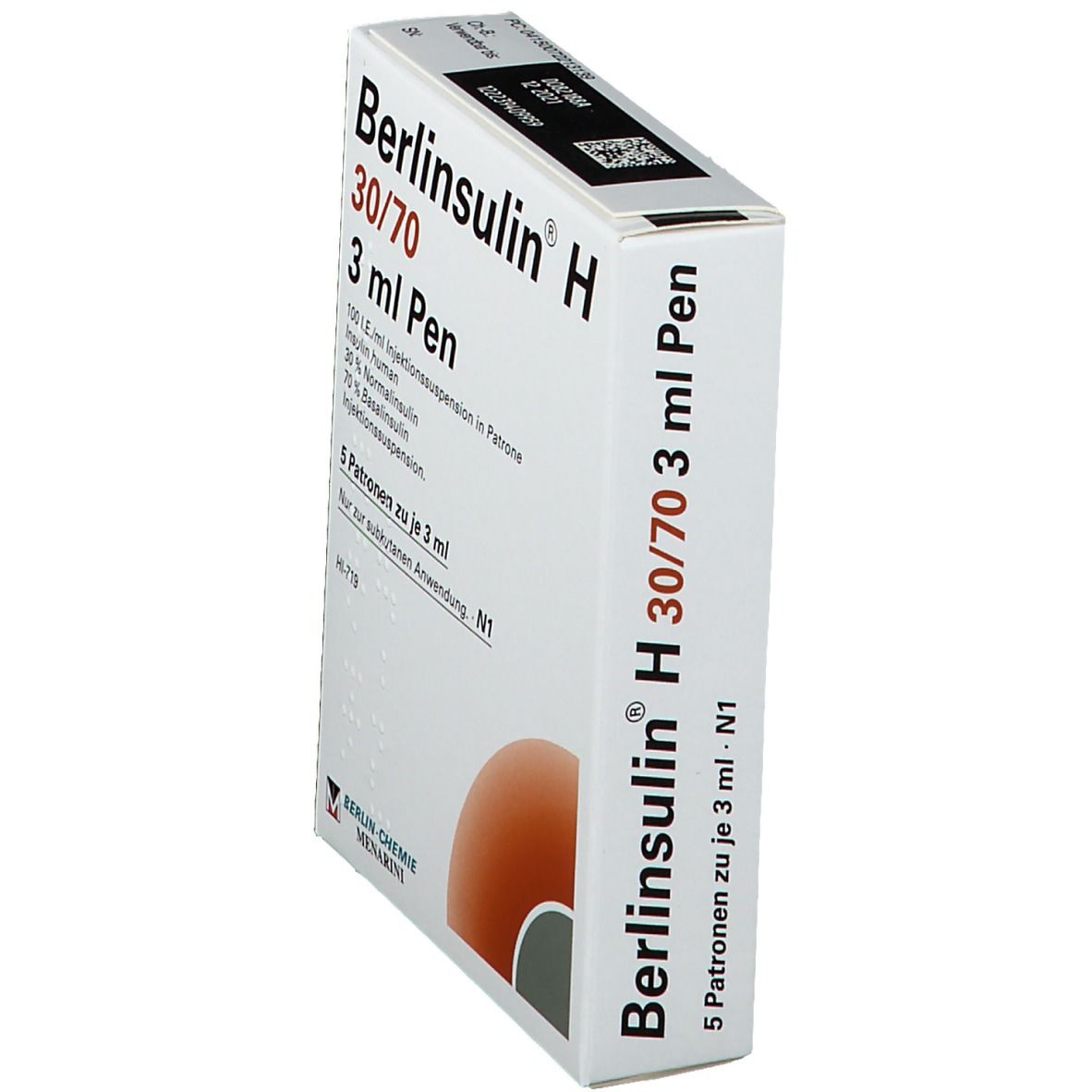 Berlinsulin H 30/70 Pen Injektionssuspension 5x3 ml