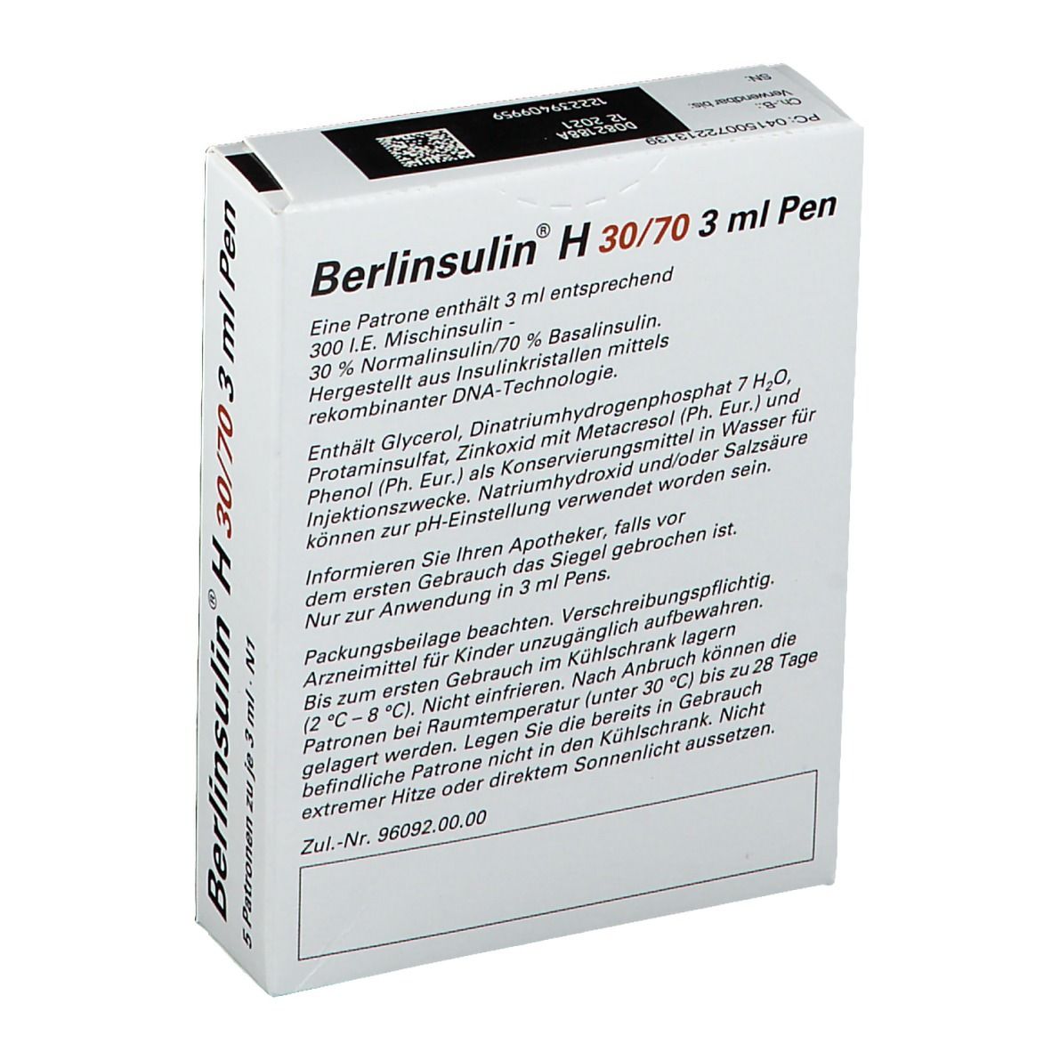 Berlinsulin® H 30/70