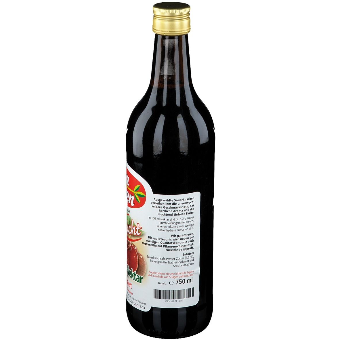 Vitagarten Sauerkirsch Diät Nektar 750 ml Saft