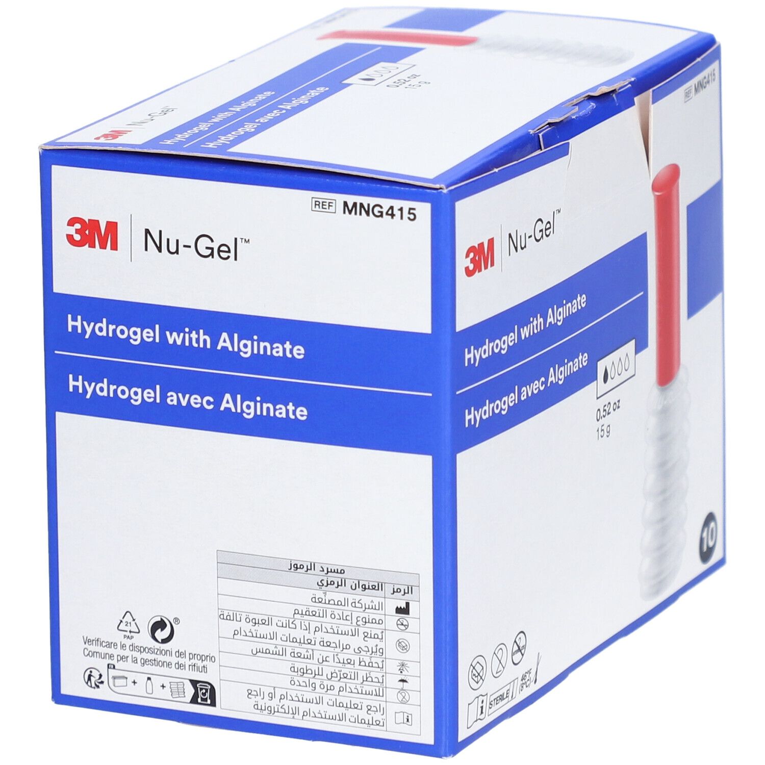 NU GEL Hydrogel Mng415 10x15 g Gel