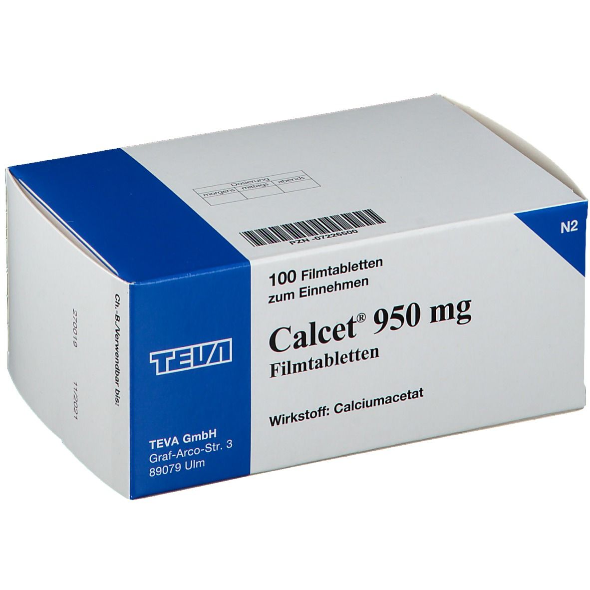 Calcet® 950 mg Filmtabletten