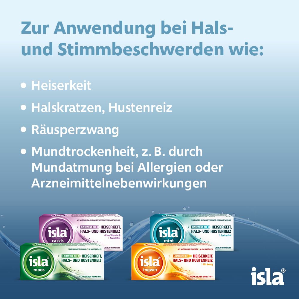 isla® ingwer Pastillen