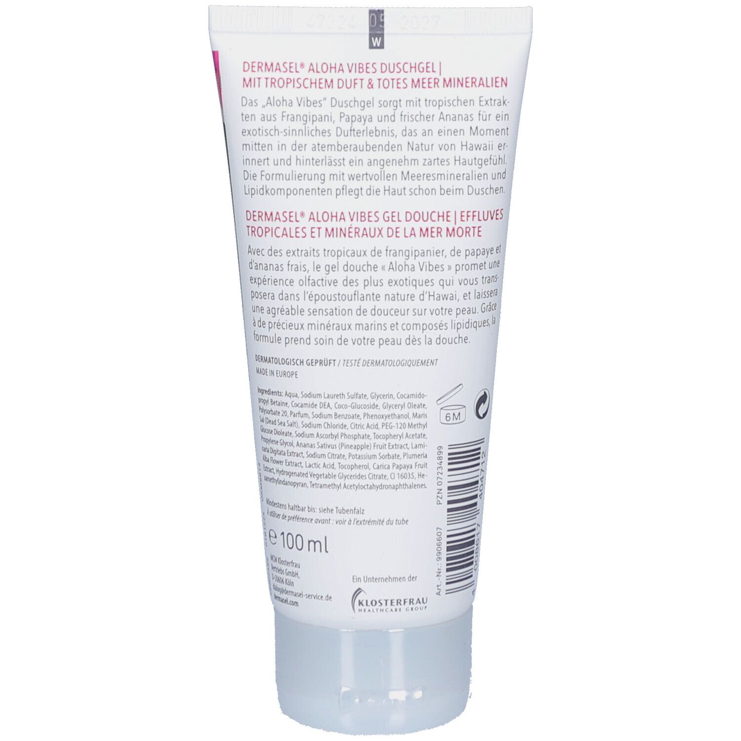 DERMASEL® Totes Meer Aloha Vibes Duschgel