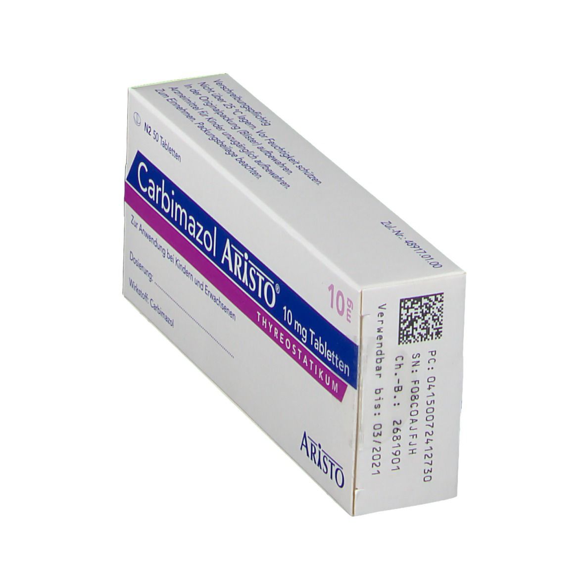 Carbimazol Aristo® 10 mg