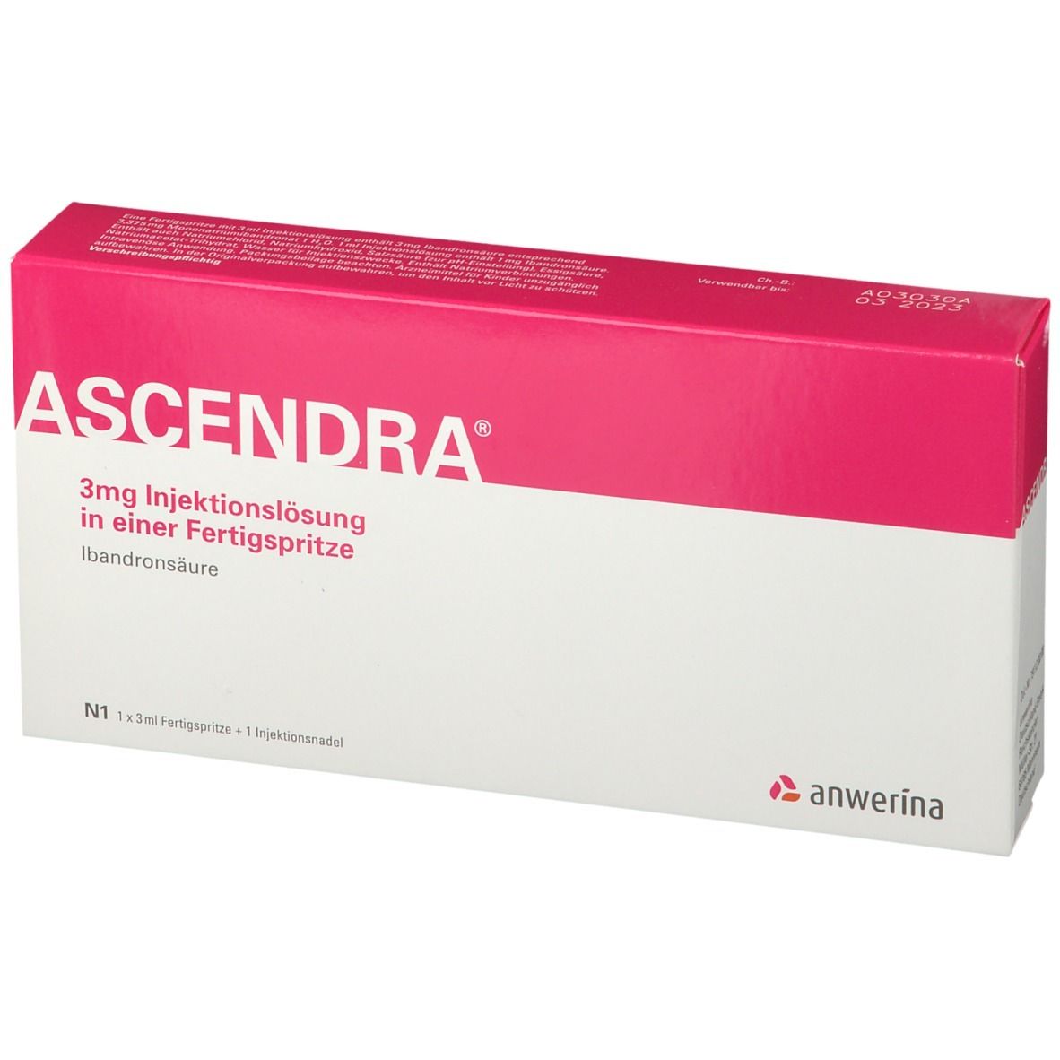 Ascendra 3 mg