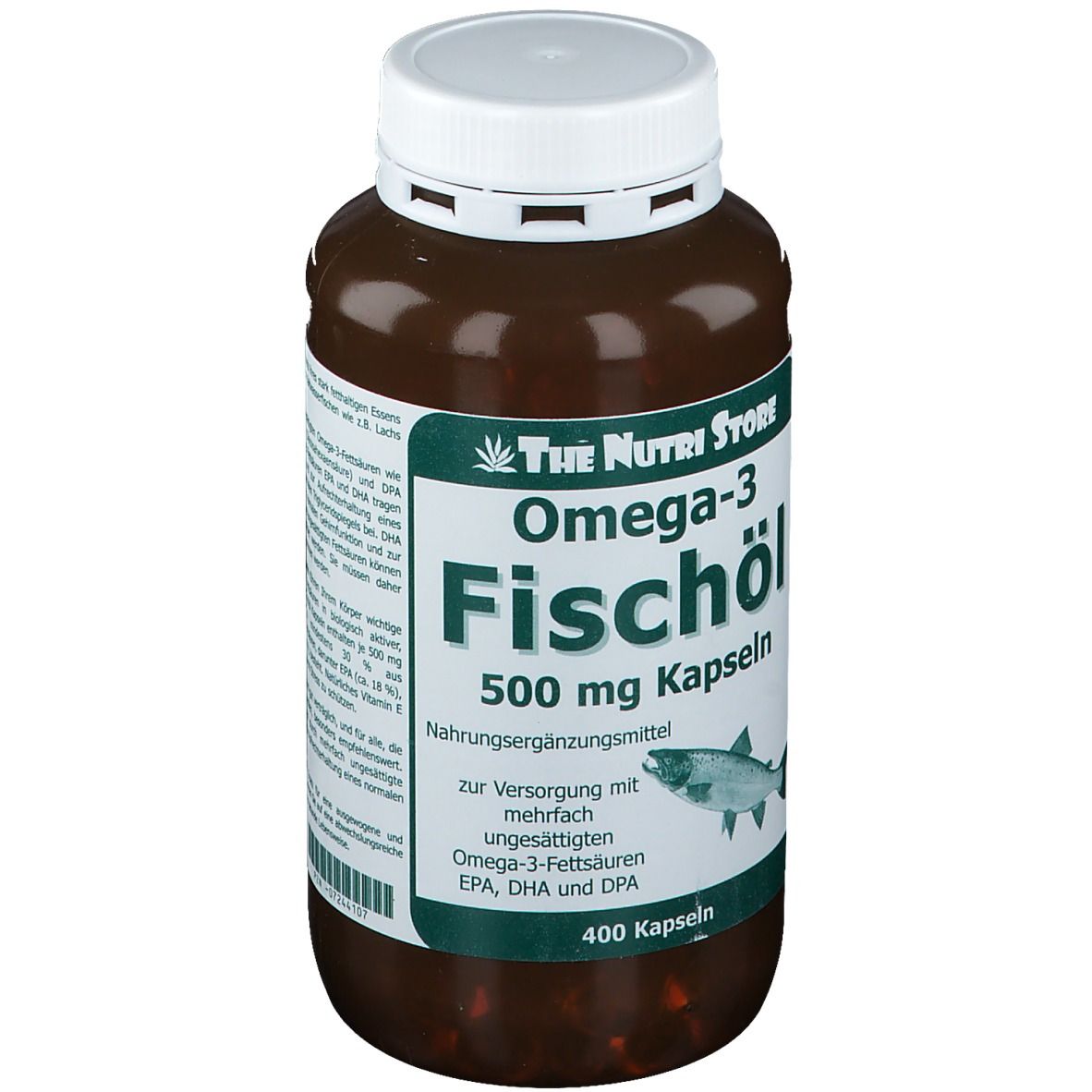 The Nutri Store Omega-3 Fischöl 500mg