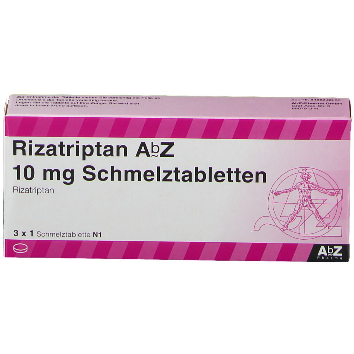 Rizatriptan AbZ 10Mg