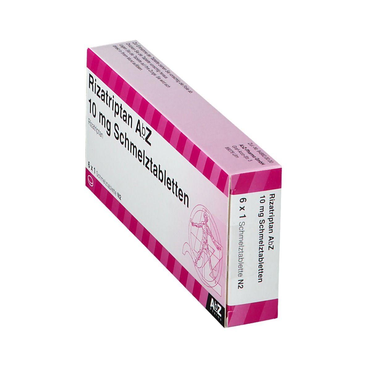 Rizatriptan AL 10 mg Schmelztabletten 6 St