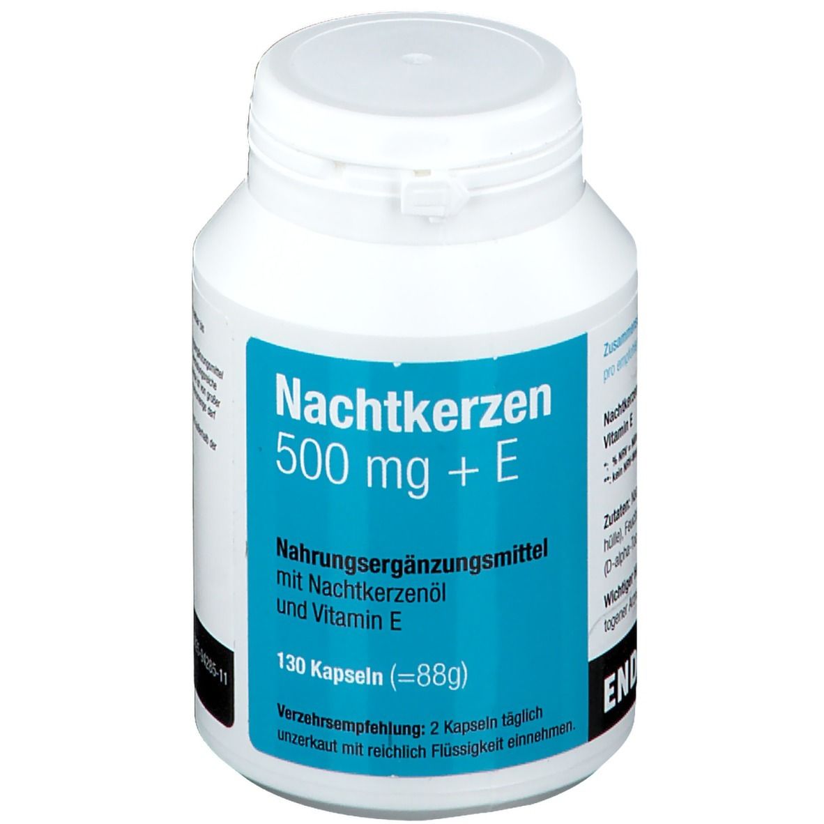 Nachtkerzen 500 mg+E Kapseln 130 St