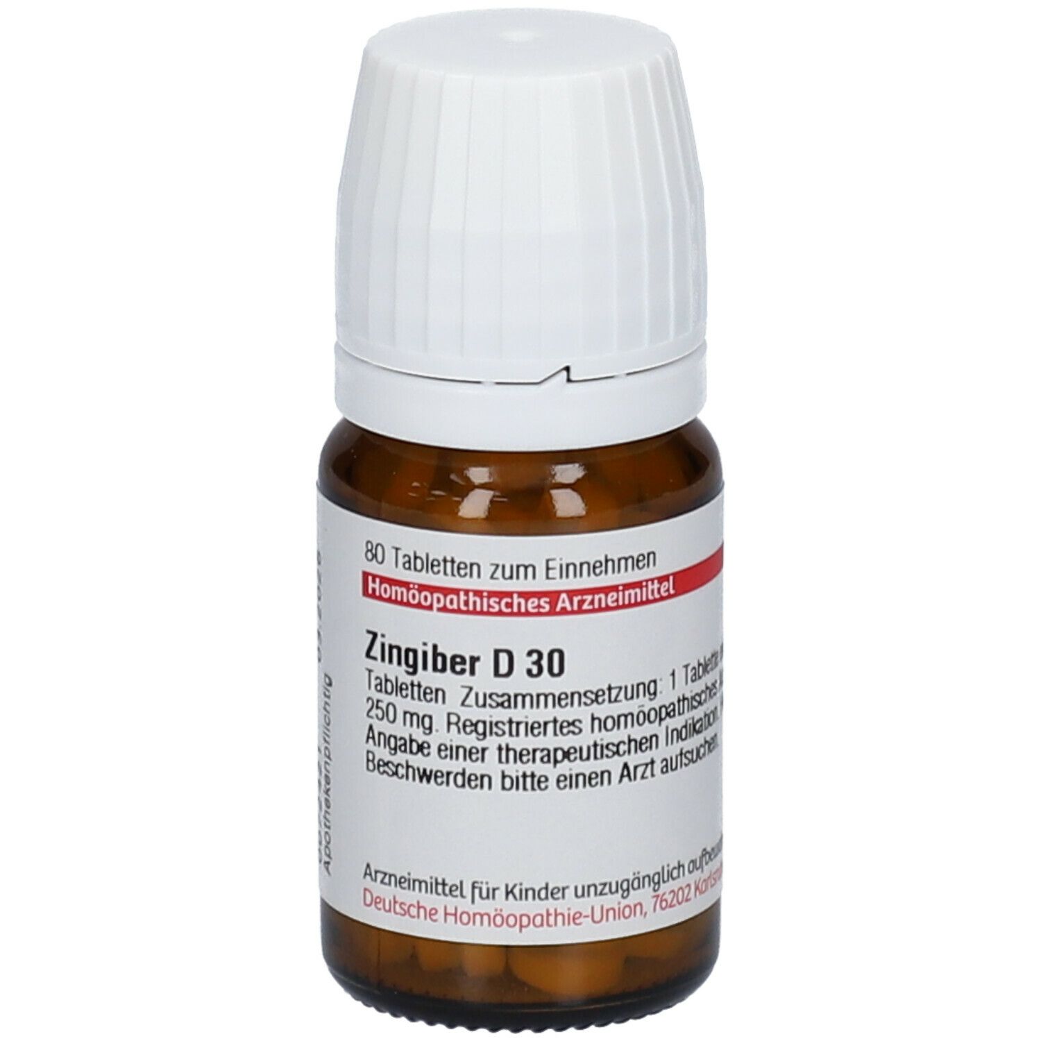 Zingiber D 30 Tabletten 80 St