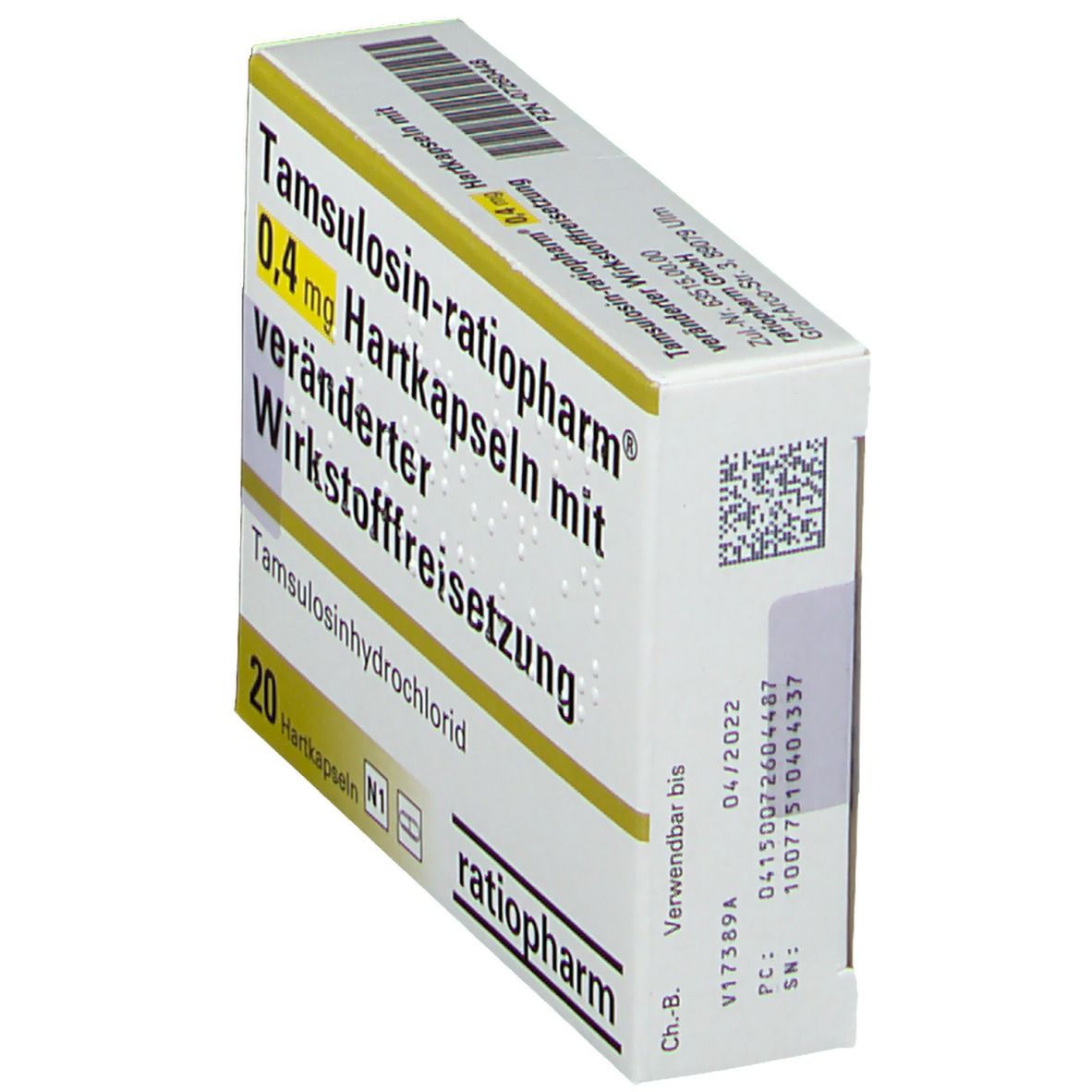 Tamsulosin-ratiopharm® 0,4 mg