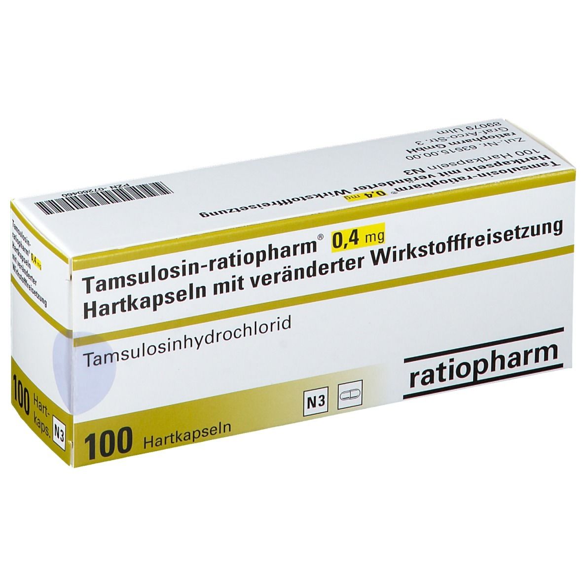 Tratamentul prostatei cu tamsulosin 0,4 mg