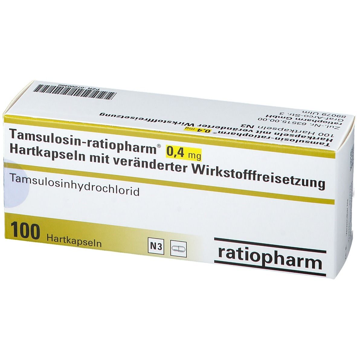 Tamsulosin-ratiopharm® 0,4 mg