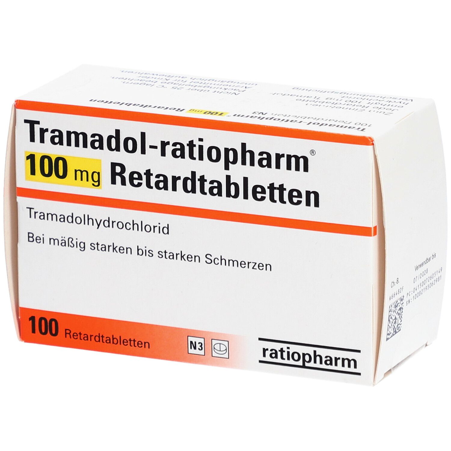 Tramadol-ratiopharm® 100 mg