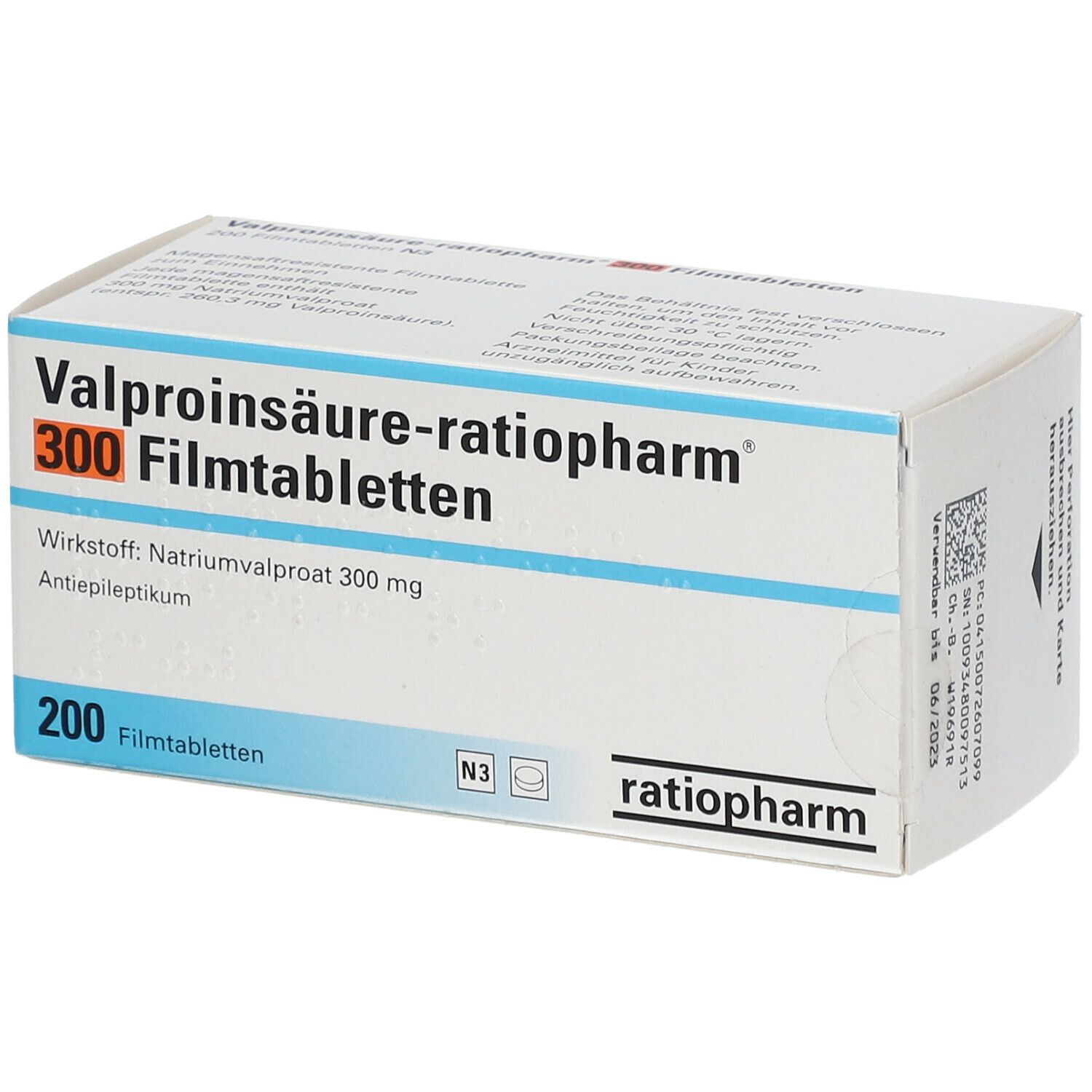 Valproinsäure-ratiopharm® 300