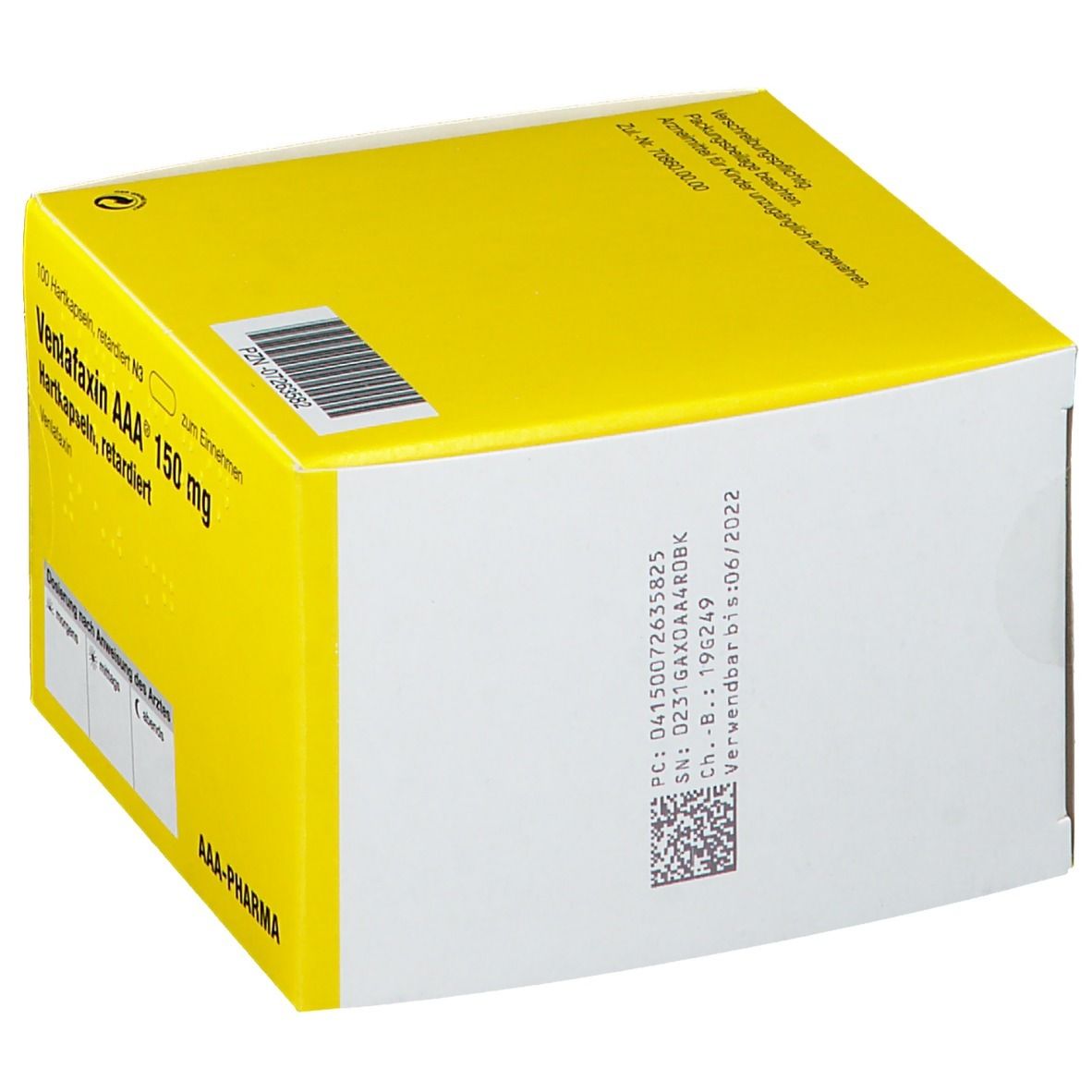 Venlafaxin AAA® 150Mg