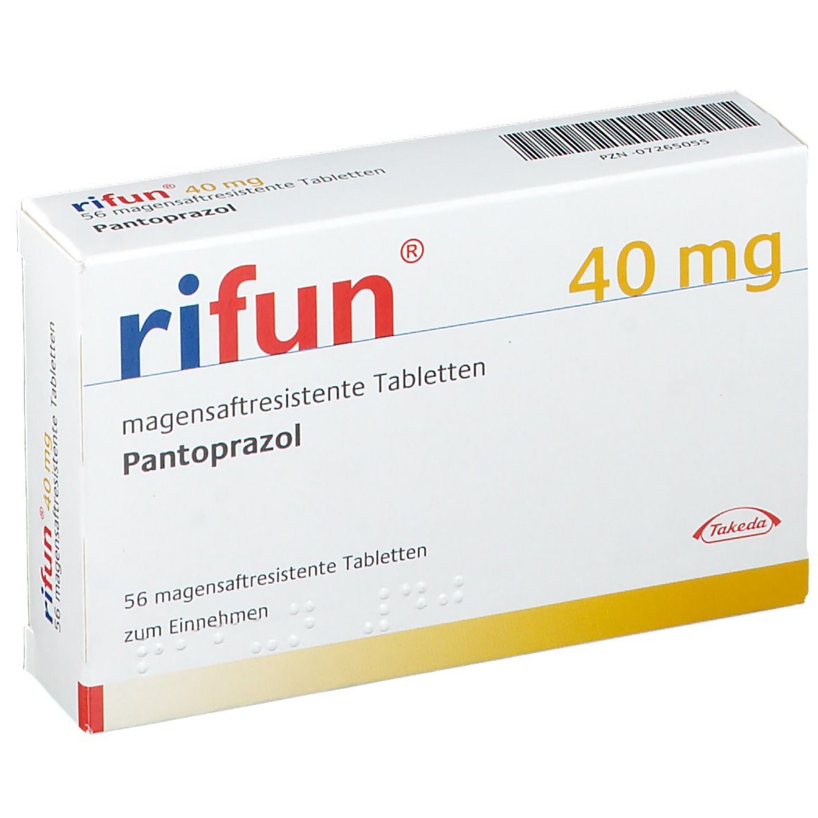 Rifun 40 mg magensaftresistente Tabletten 56 St magensaftresistent