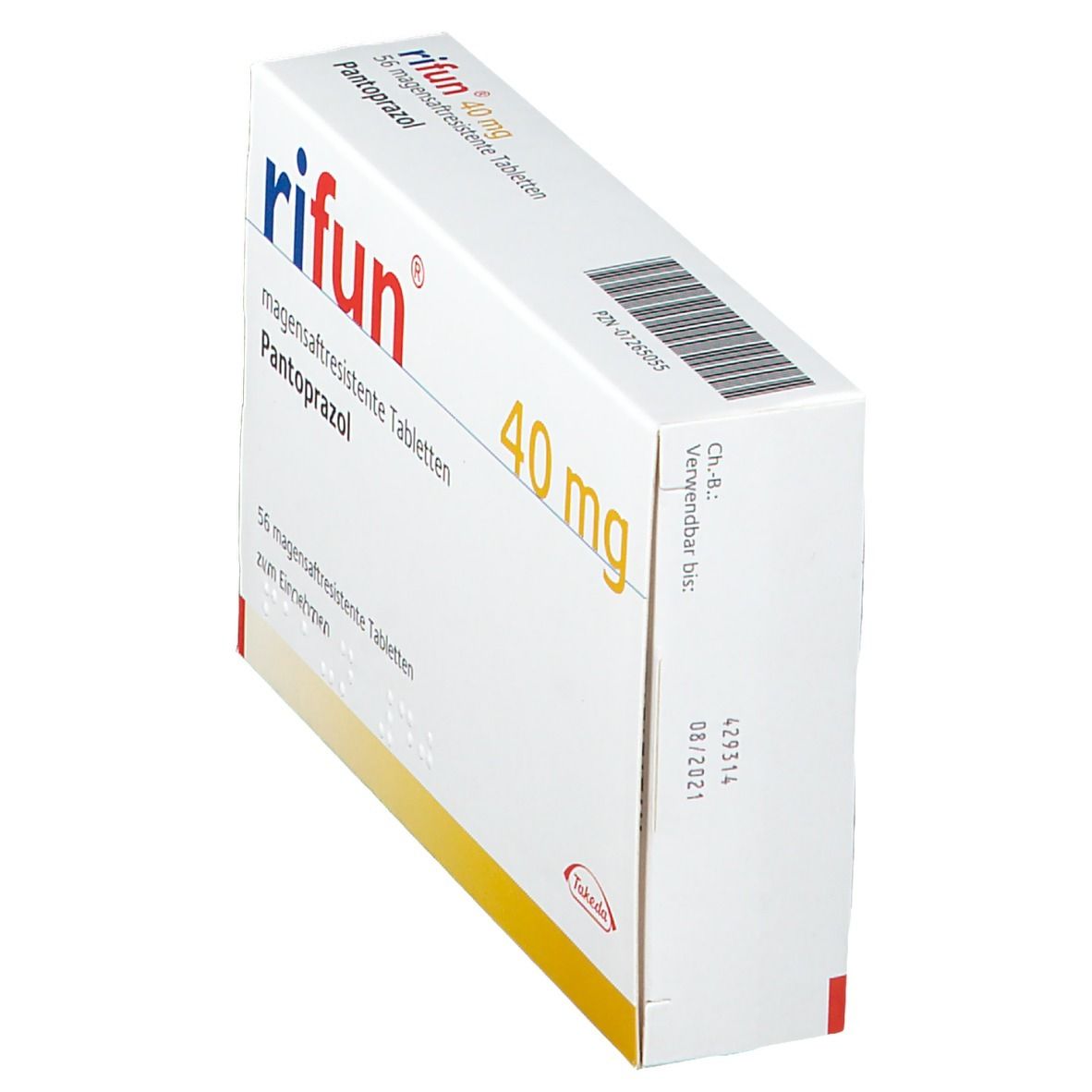 Rifun 40 mg magensaftresistente Tabletten 56 St magensaftresistent