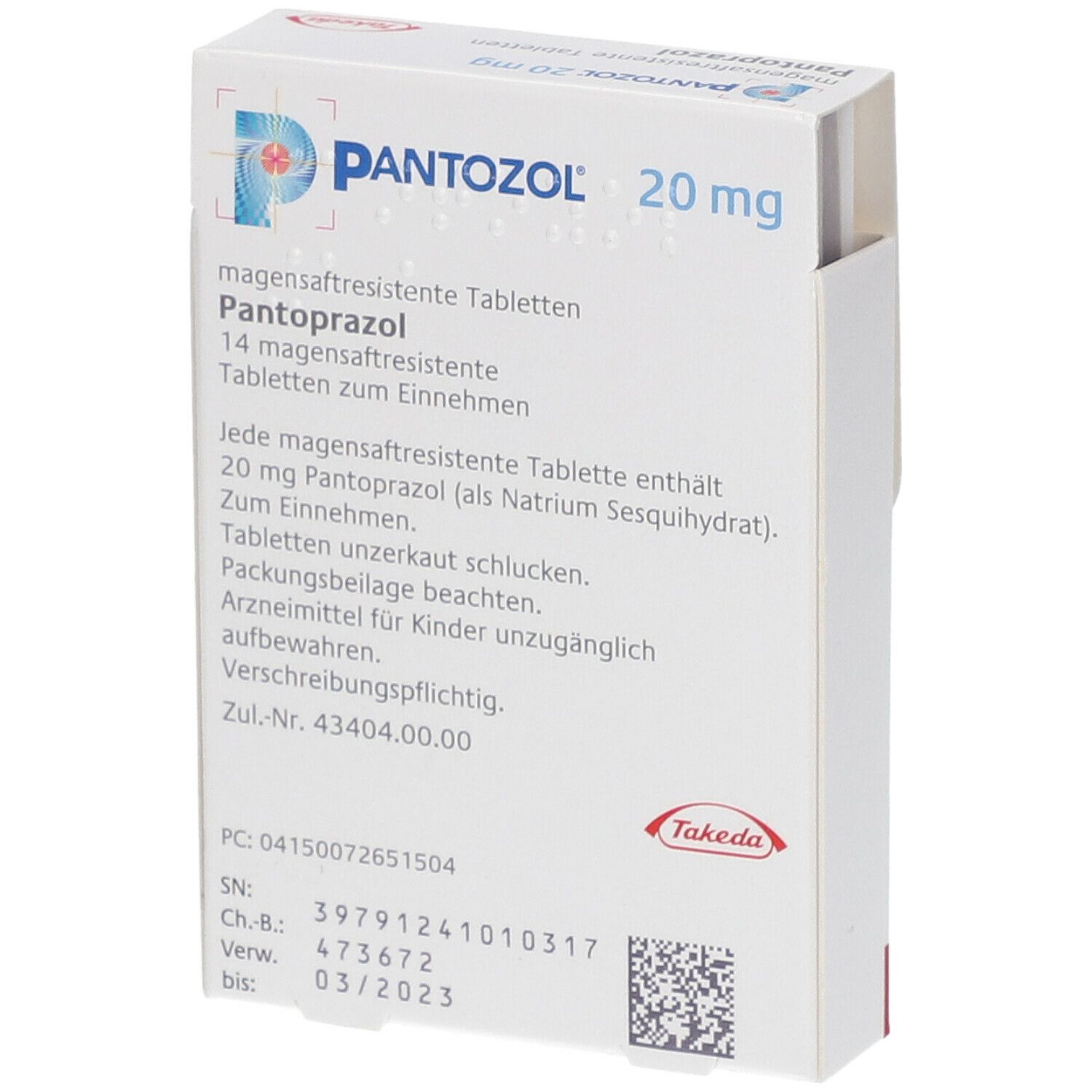Pantozol® 20 mg
