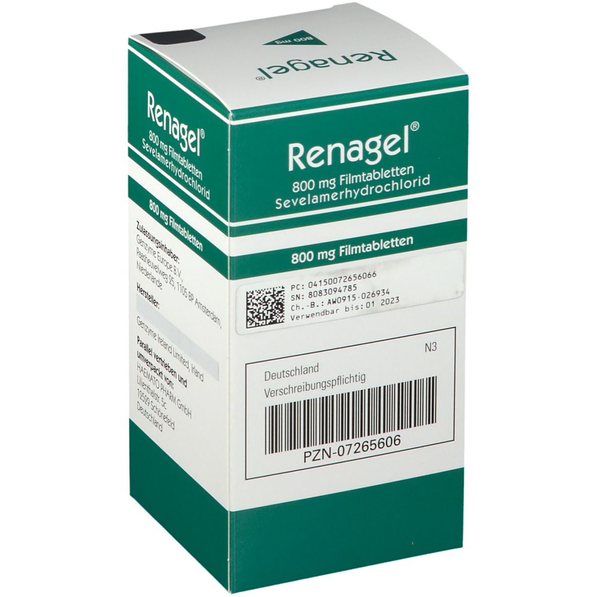 Renagel 800 mg