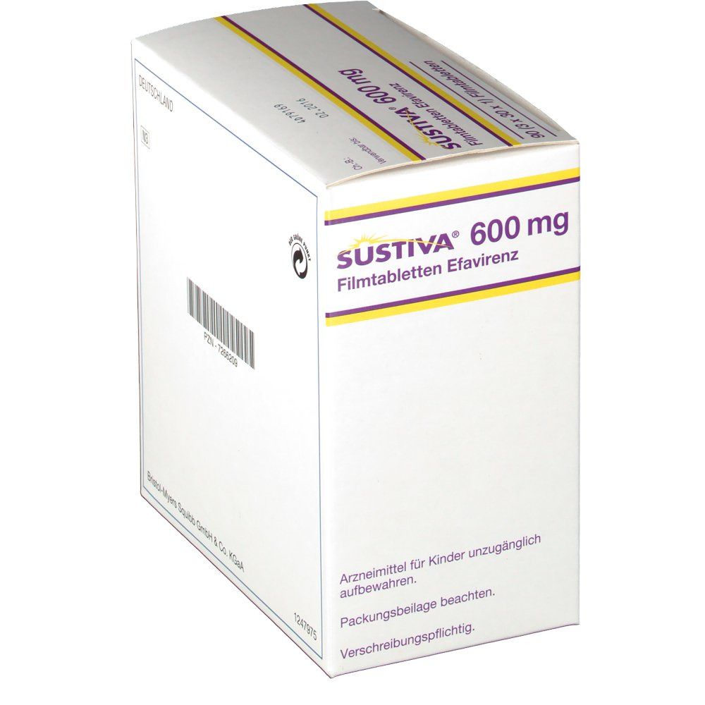 Sustiva 600 mg Filmtabletten 3-Monats-Packung
