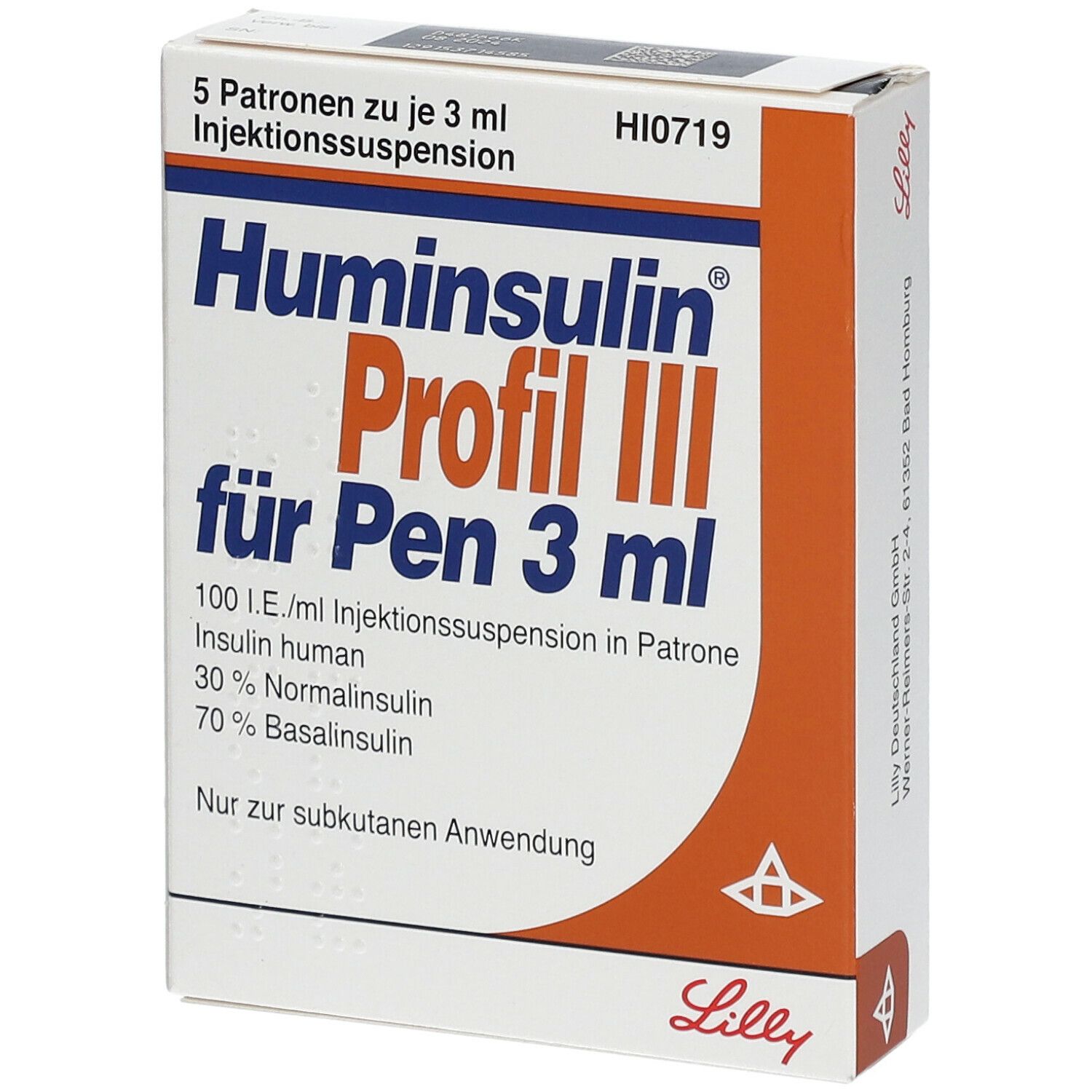Huminsulin® Profil III für Pen 3 ml