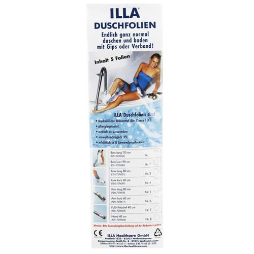 ILLA® Duschfolien Bein lang - 110cm