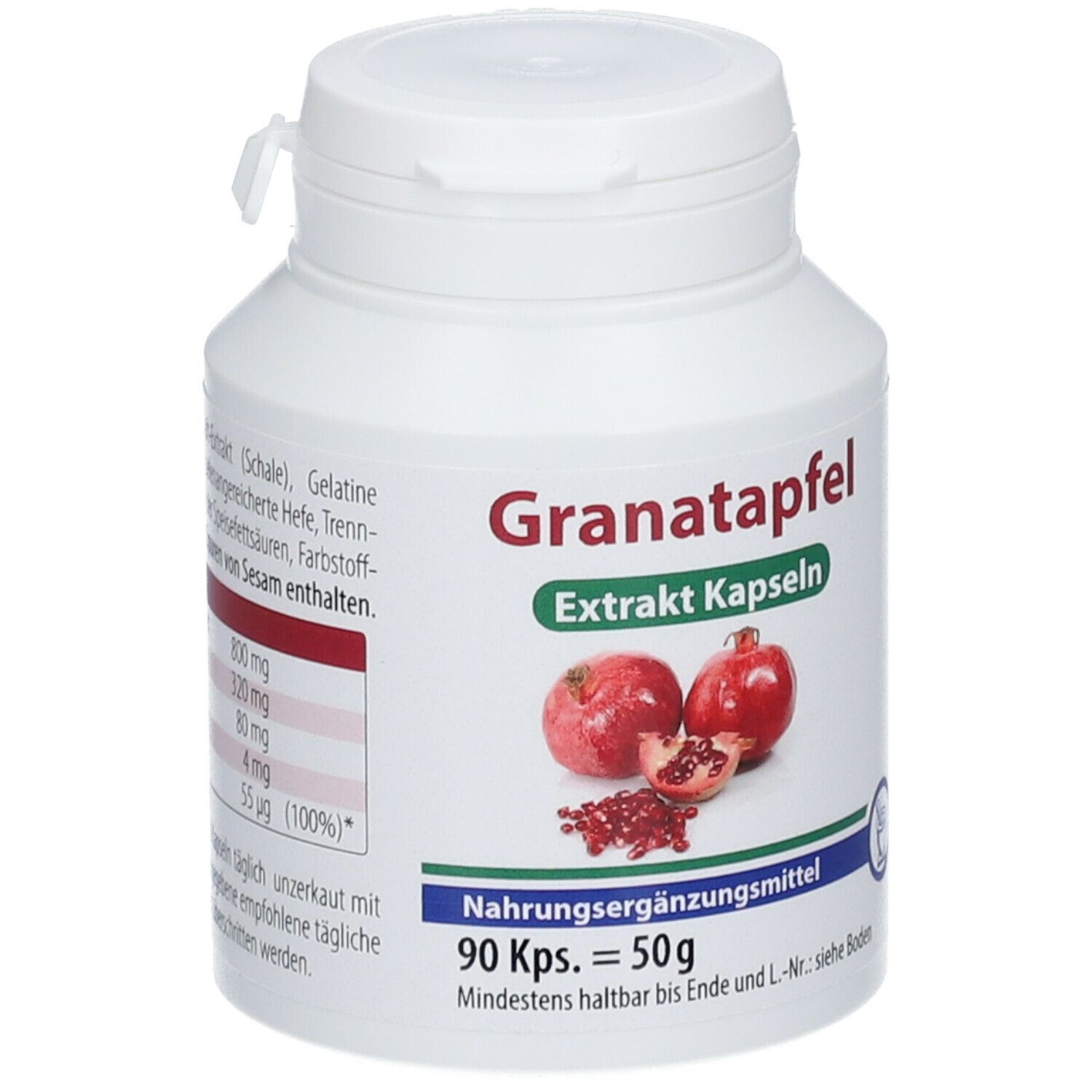 Granatapfel-Extrakt Kapseln