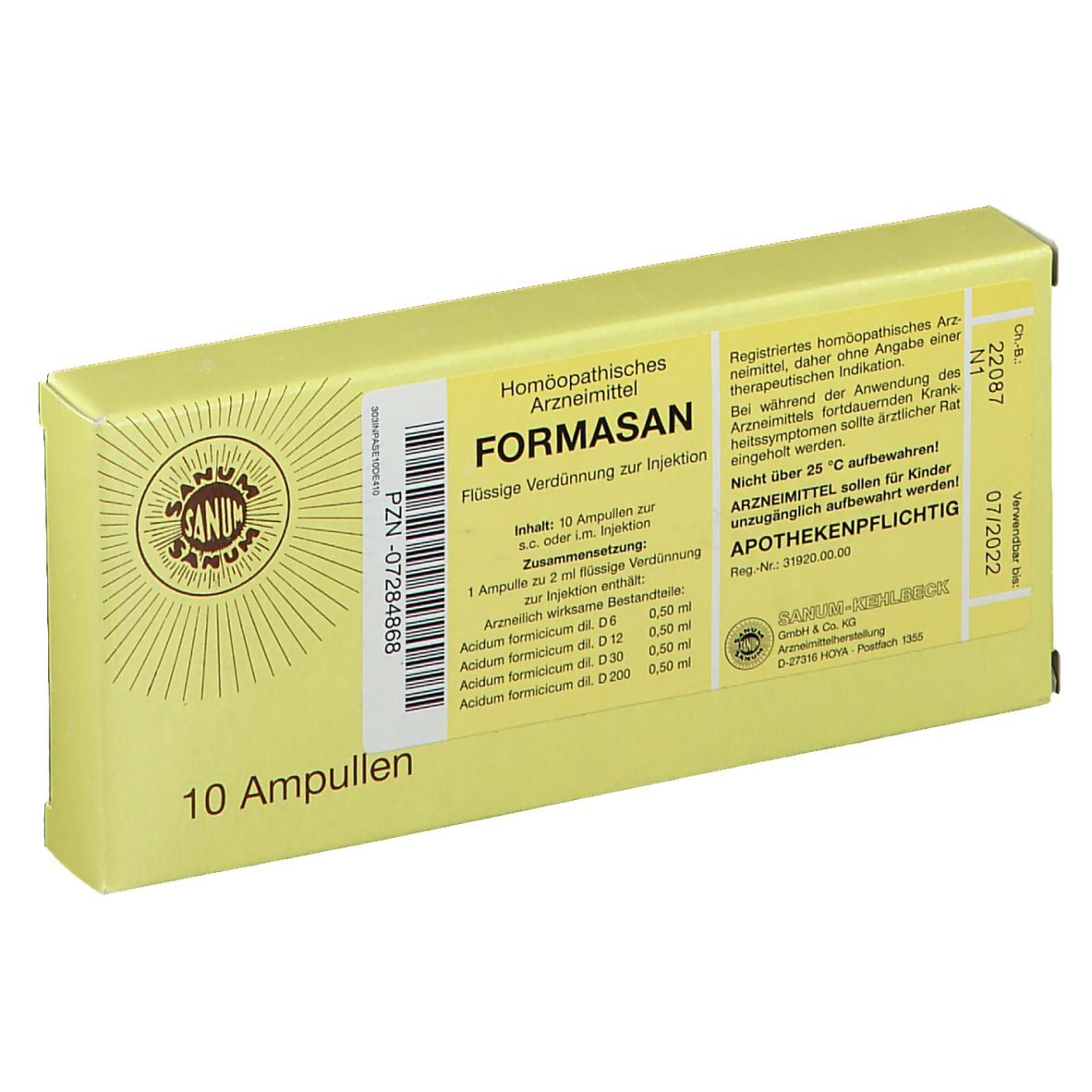 Formasan Injektion Ampullen