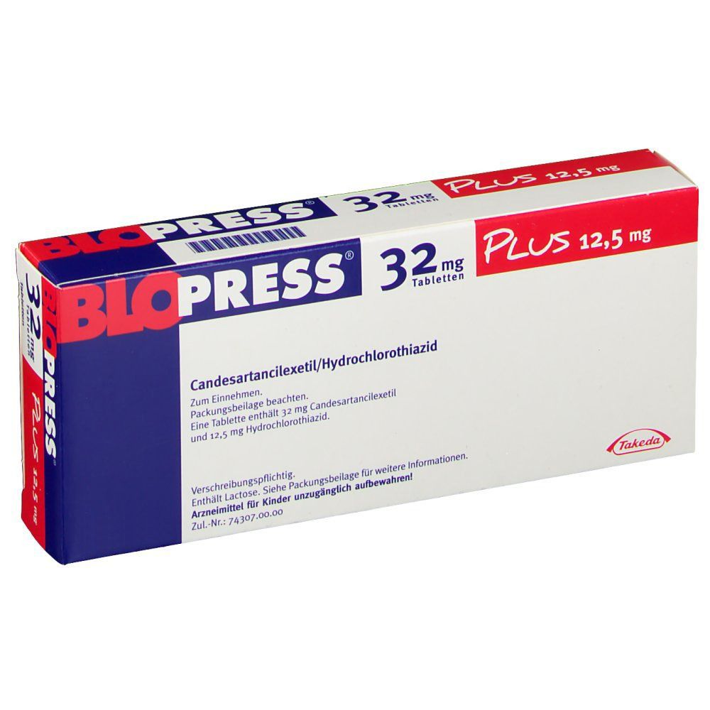 Blopress® 32 mg Plus 12,5 mg