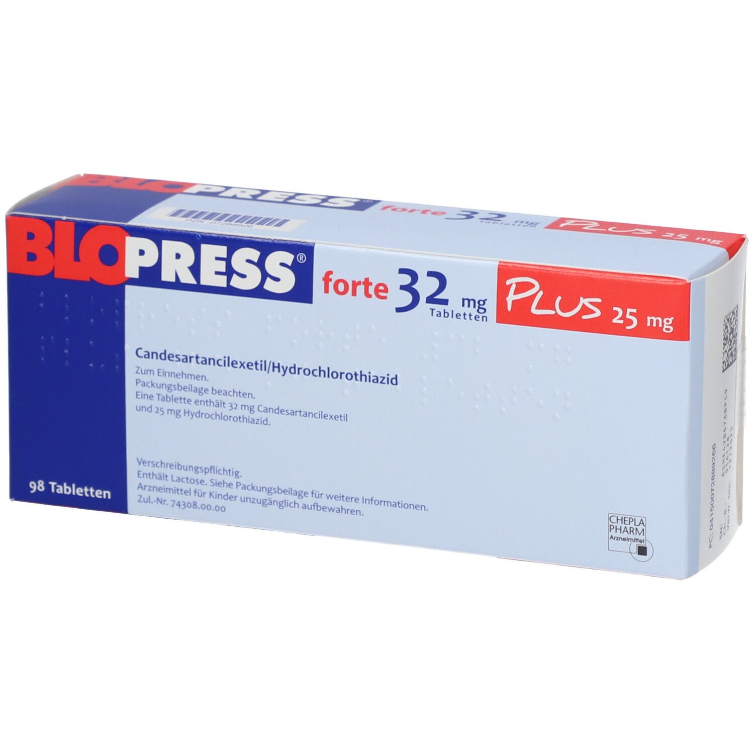 Blopress® forte 32 mg Plus 25 mg
