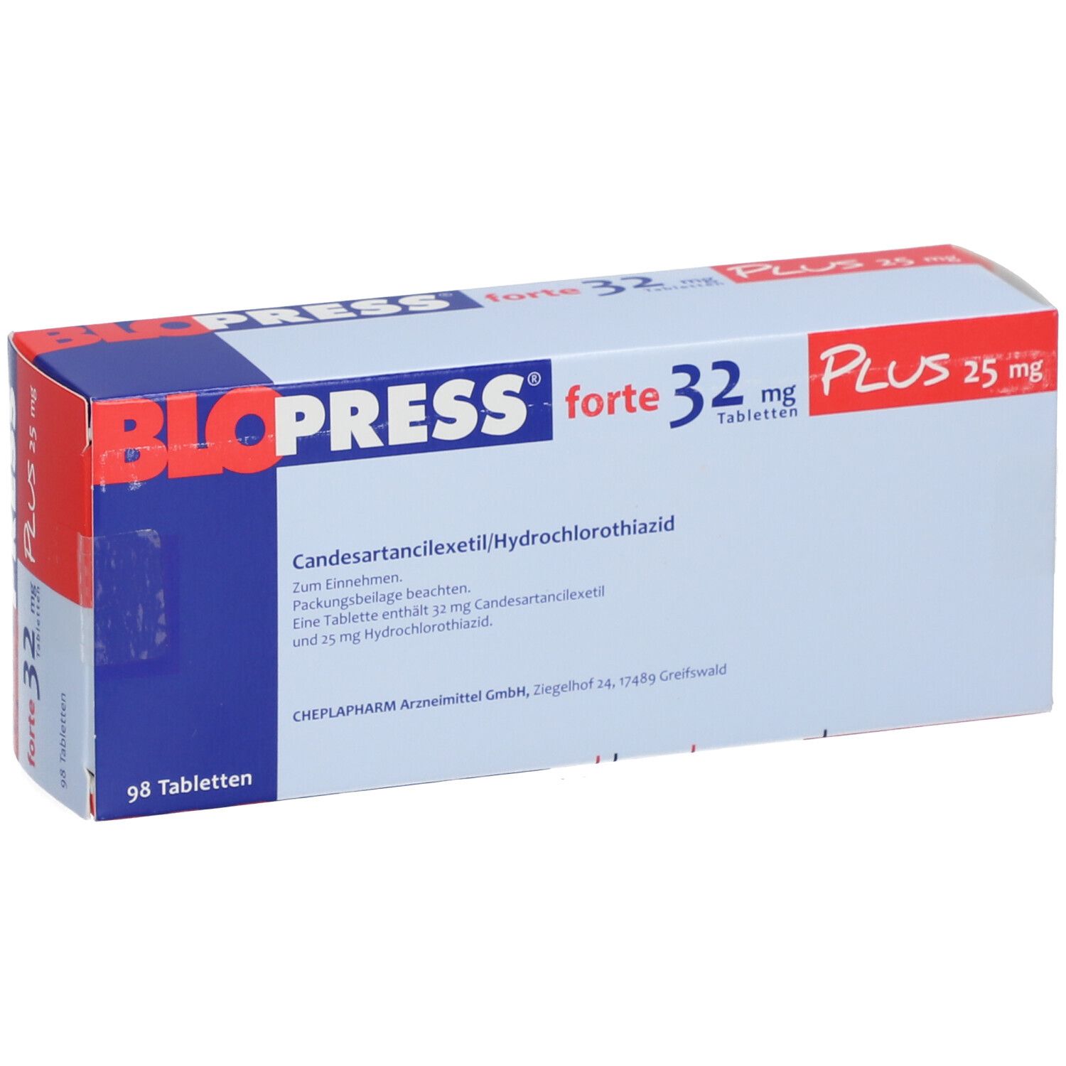 Blopress® forte 32 mg Plus 25 mg