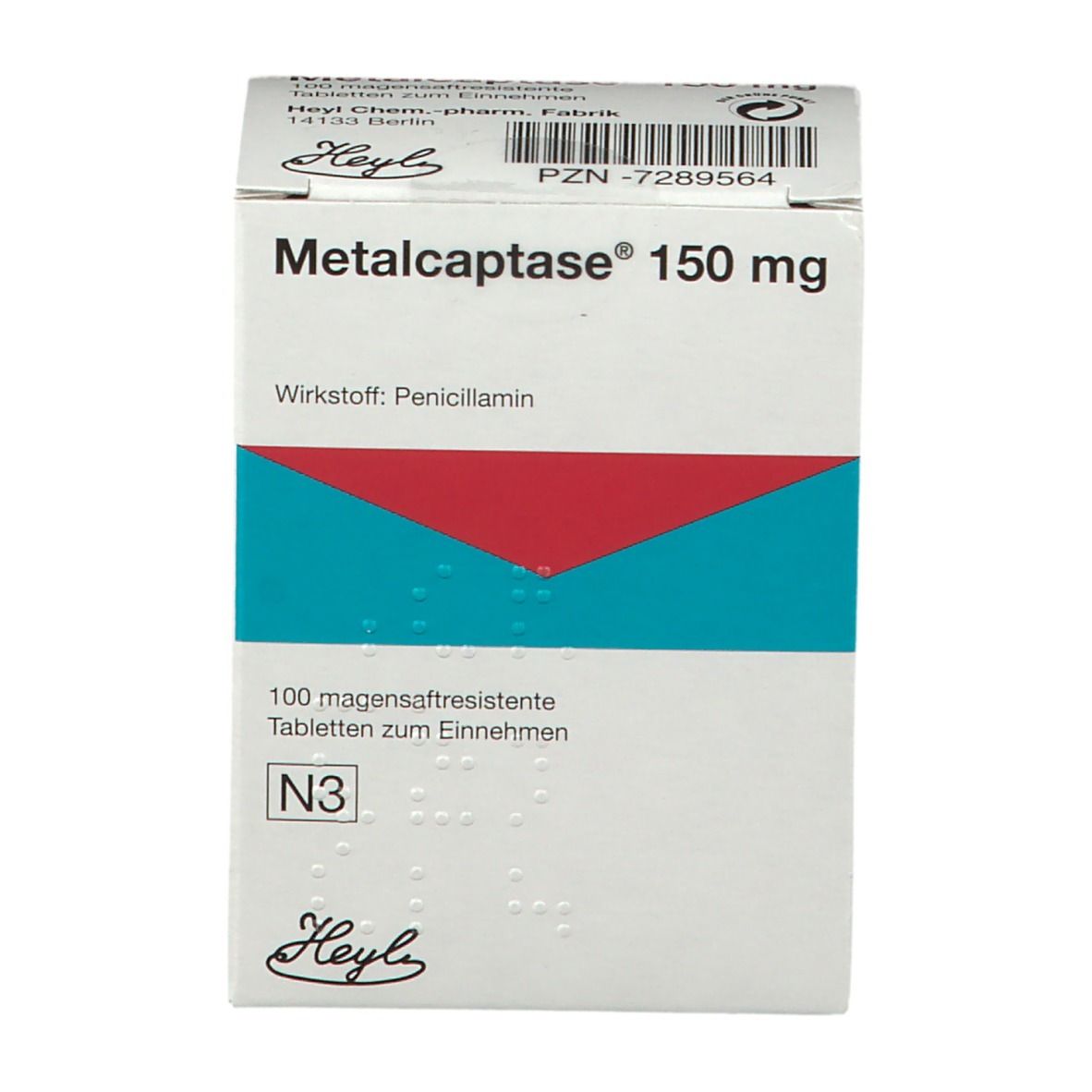 Metalcaptase® 150 mg