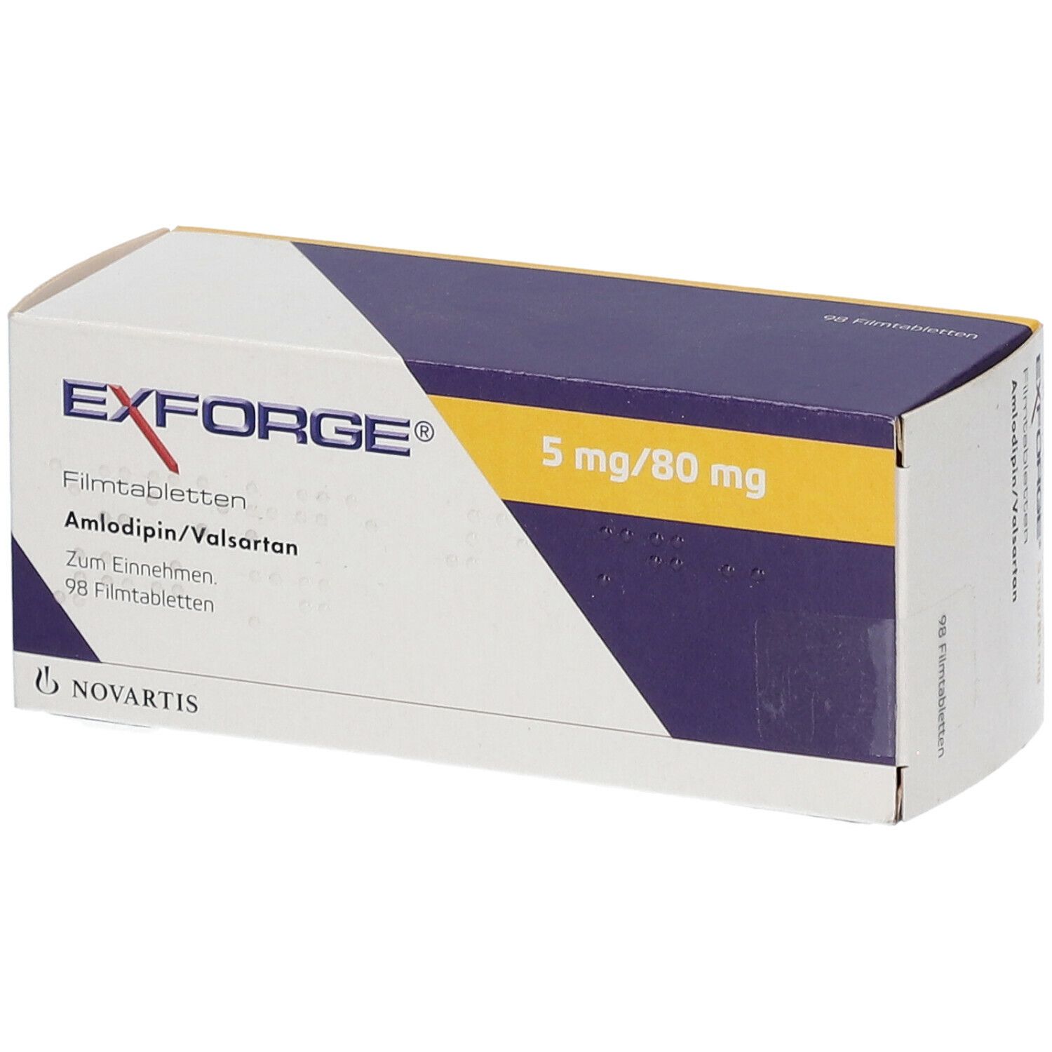 Exforge 5 mg/80 mg Filmtabletten 98 St