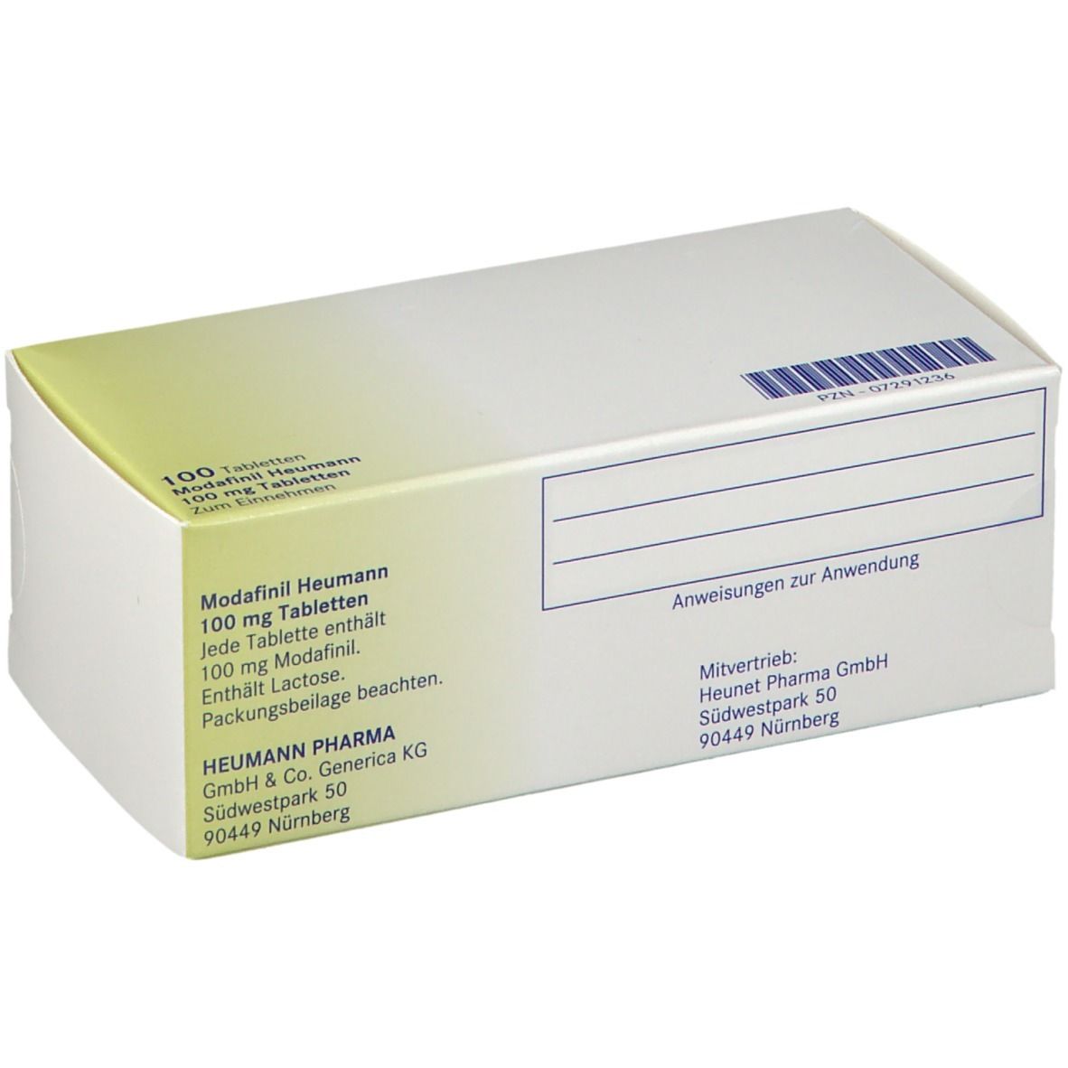Modafinil Heumann 100 mg