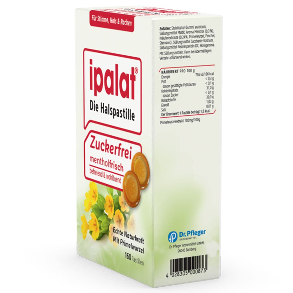 ipalat® Halspastillen zuckerfrei